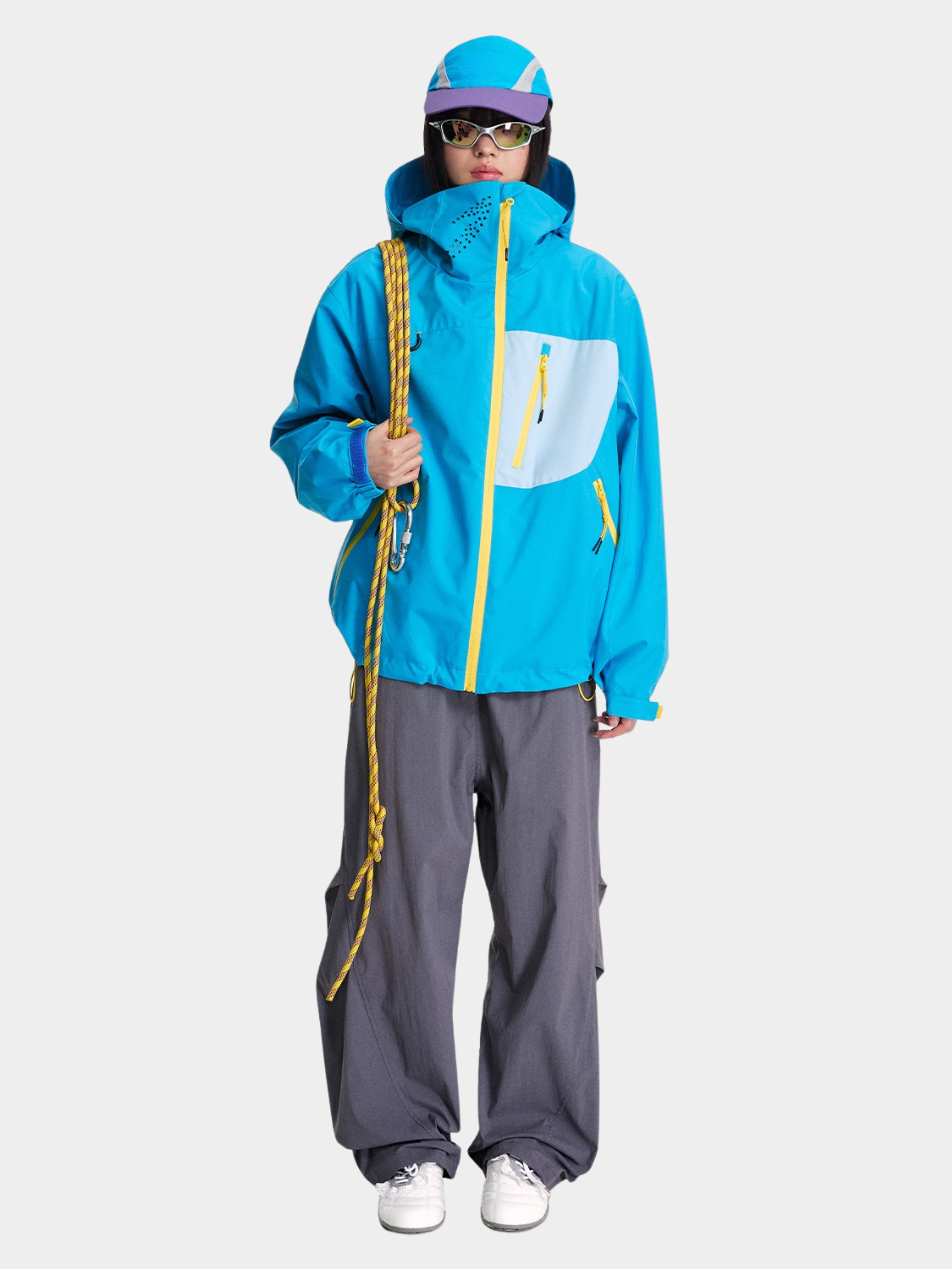 EchoPort - Waterproof & Windproof Colorblock Storm-Proof Jacket