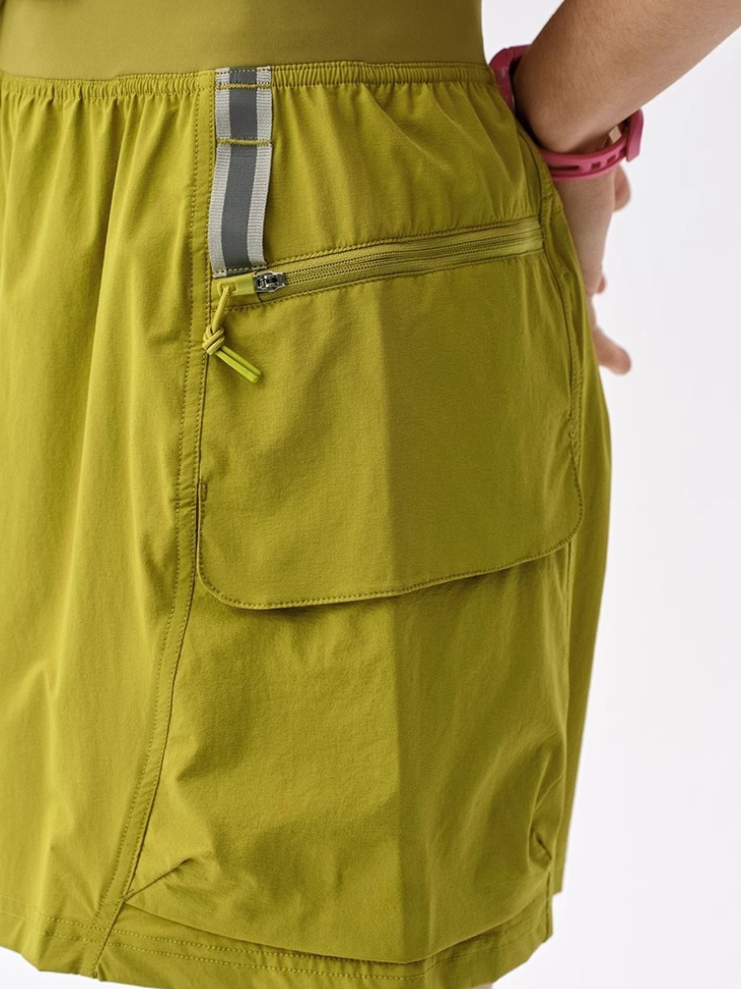 Cougarnest - Women's Drawstring Reflective Quick-Dry Shorts