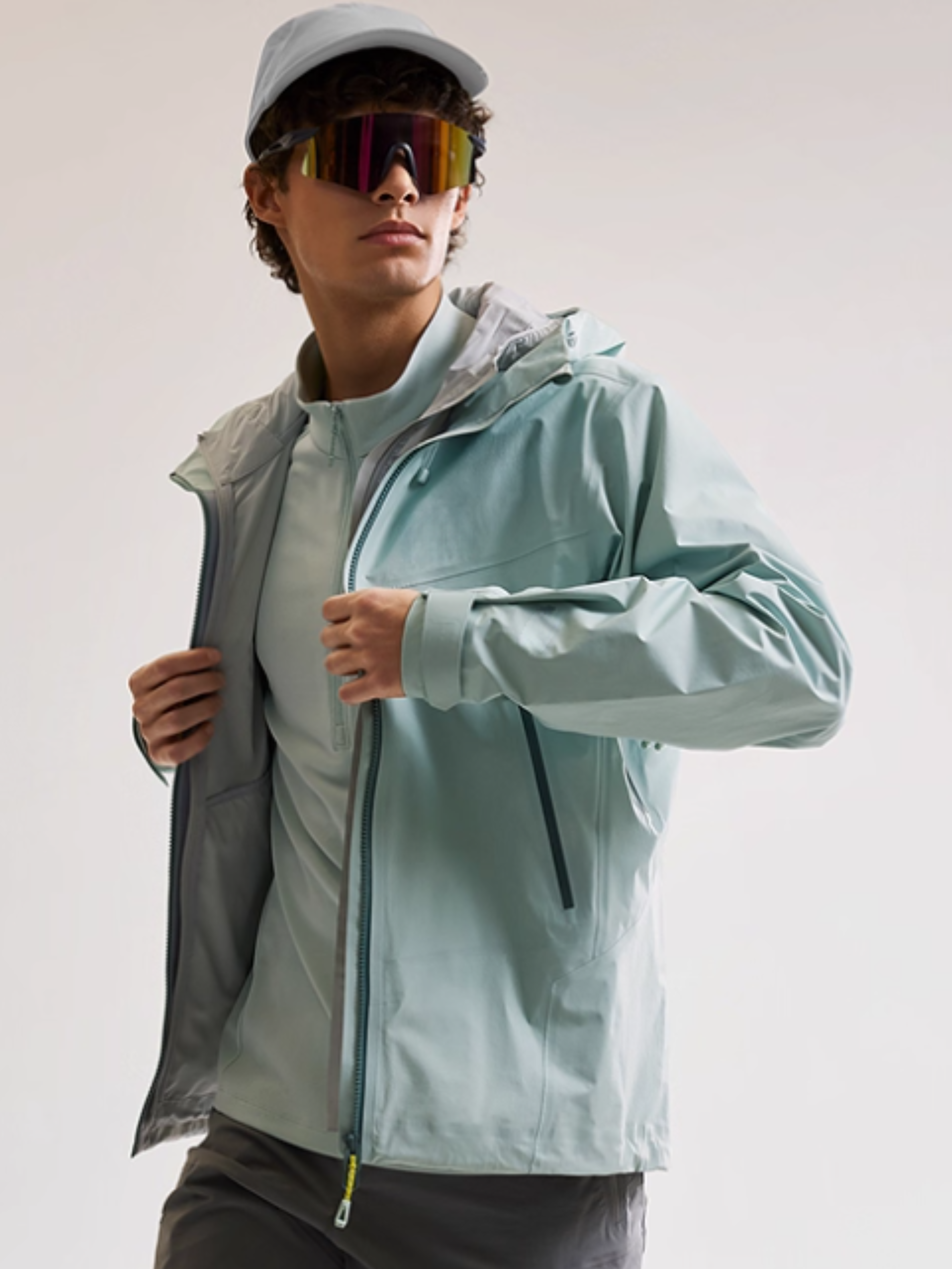 GONGGAR - Unisex Hard Shell Hooded Jacket