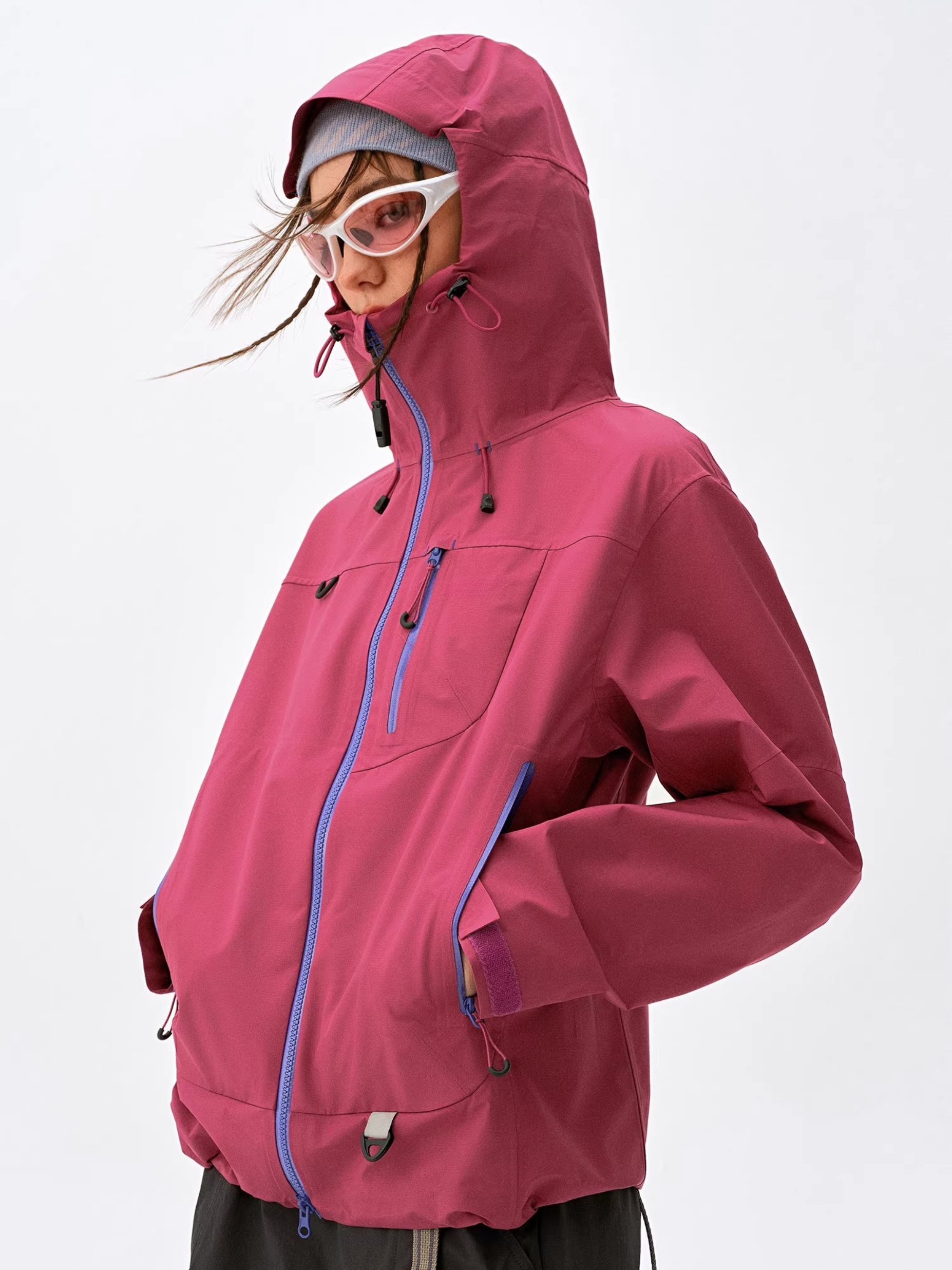 AshNest - Unisex Windproof & Waterproof Hard Shell Jacket GONGGAR SPORTS