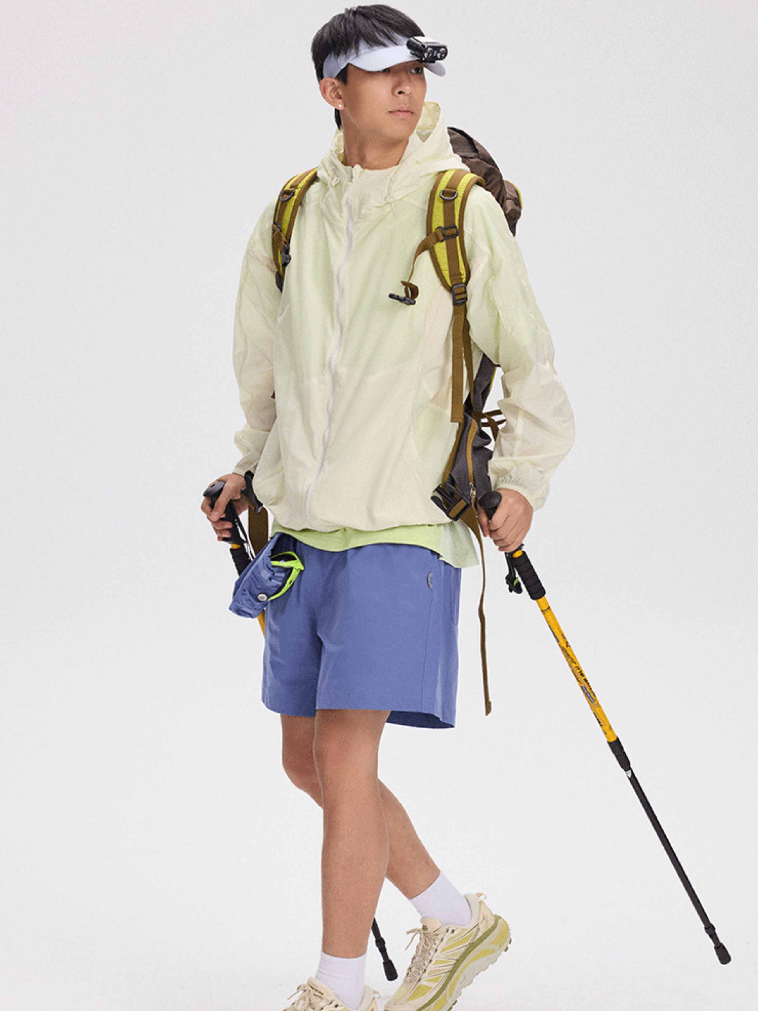 MesaCase - UPF50+ Mesh Panel UV Protection Jacket GONGGAR SPORTS