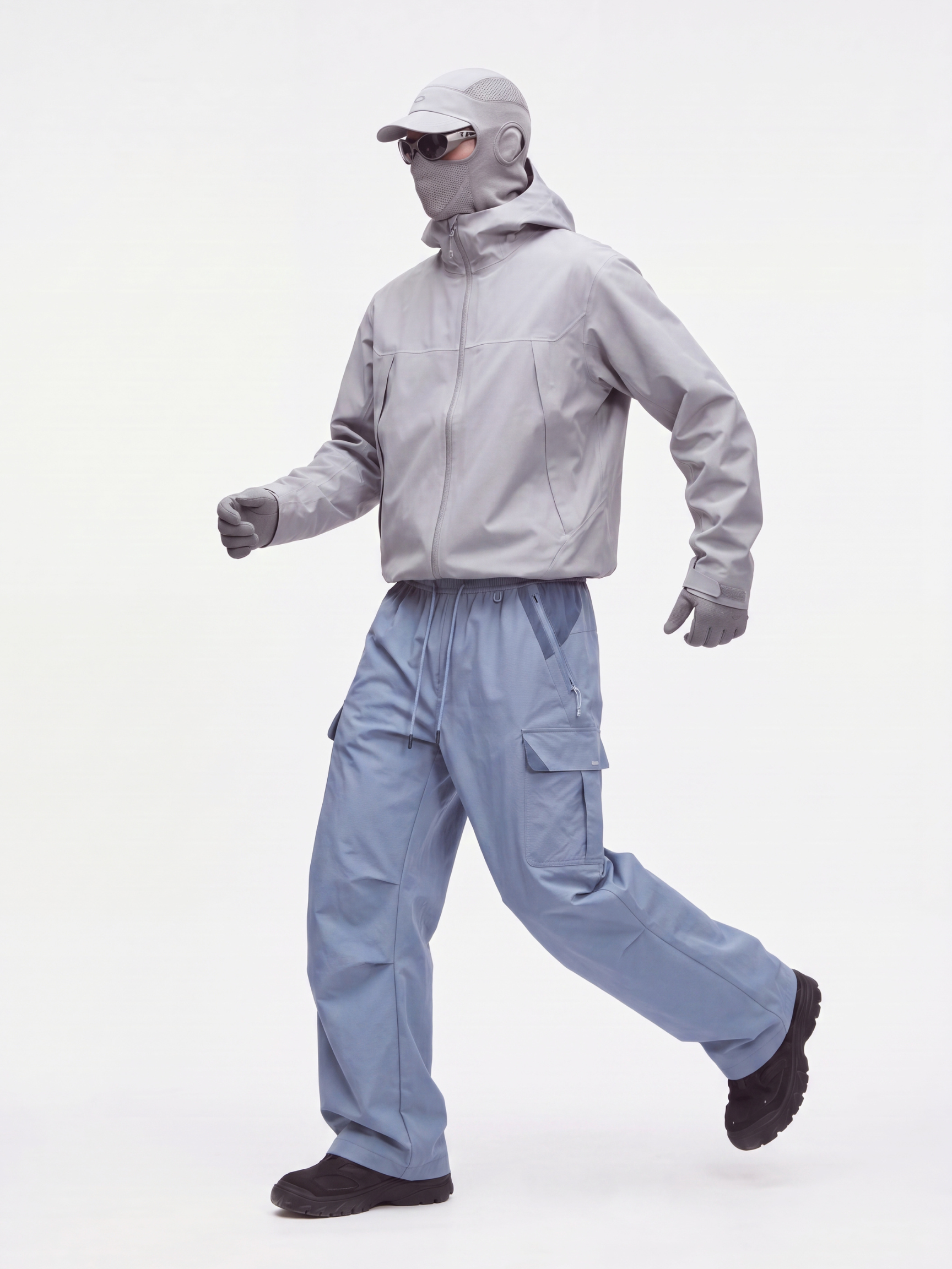GloomVeil - Unisex Water-Repellent Lightweight Cargo Shell Pants