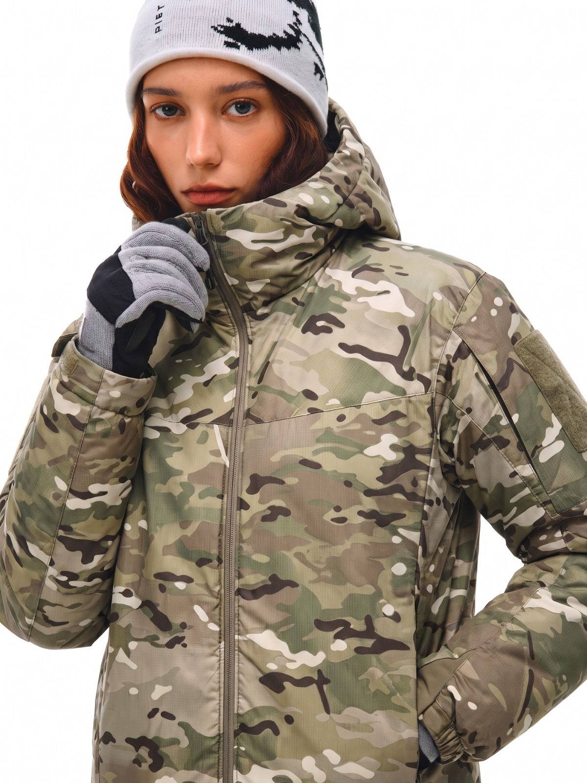 Barkcrack - Lightweight Wind-Resistant Hooded Insulated Jacket