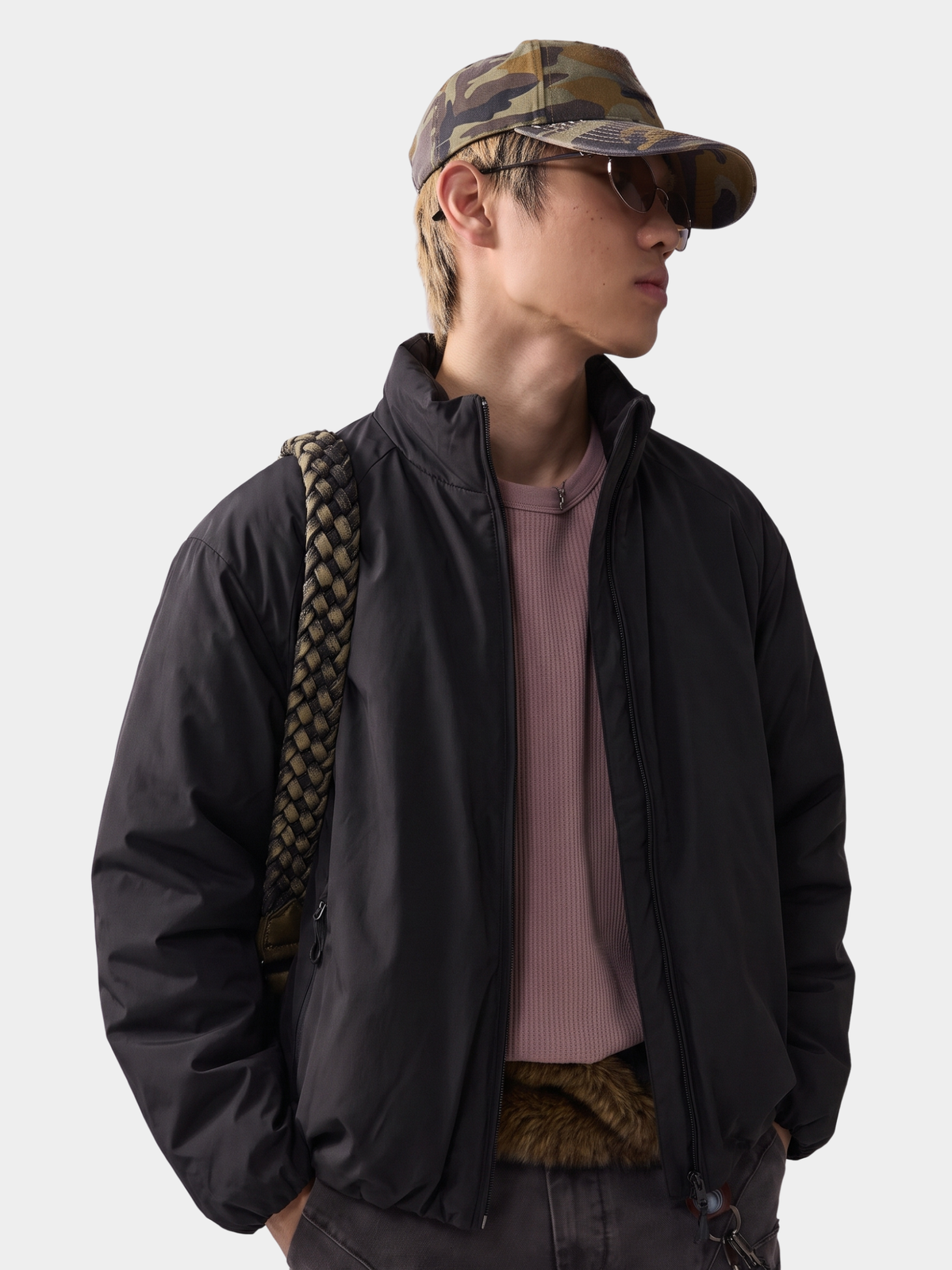 Thawpath - 90% White Duck Down Stand Collar Jacket