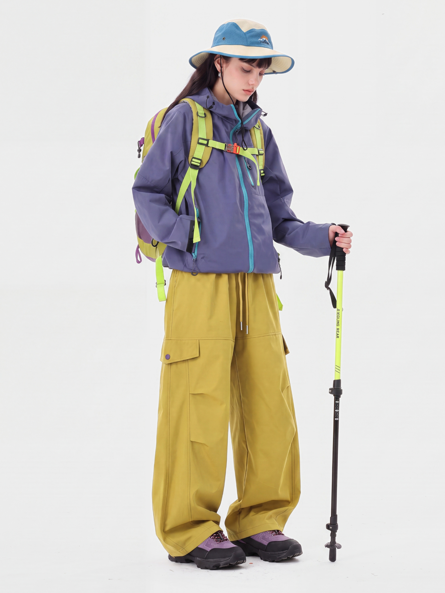 BlockGlide - Unisex Water-Repellent Utility Cargo Pants