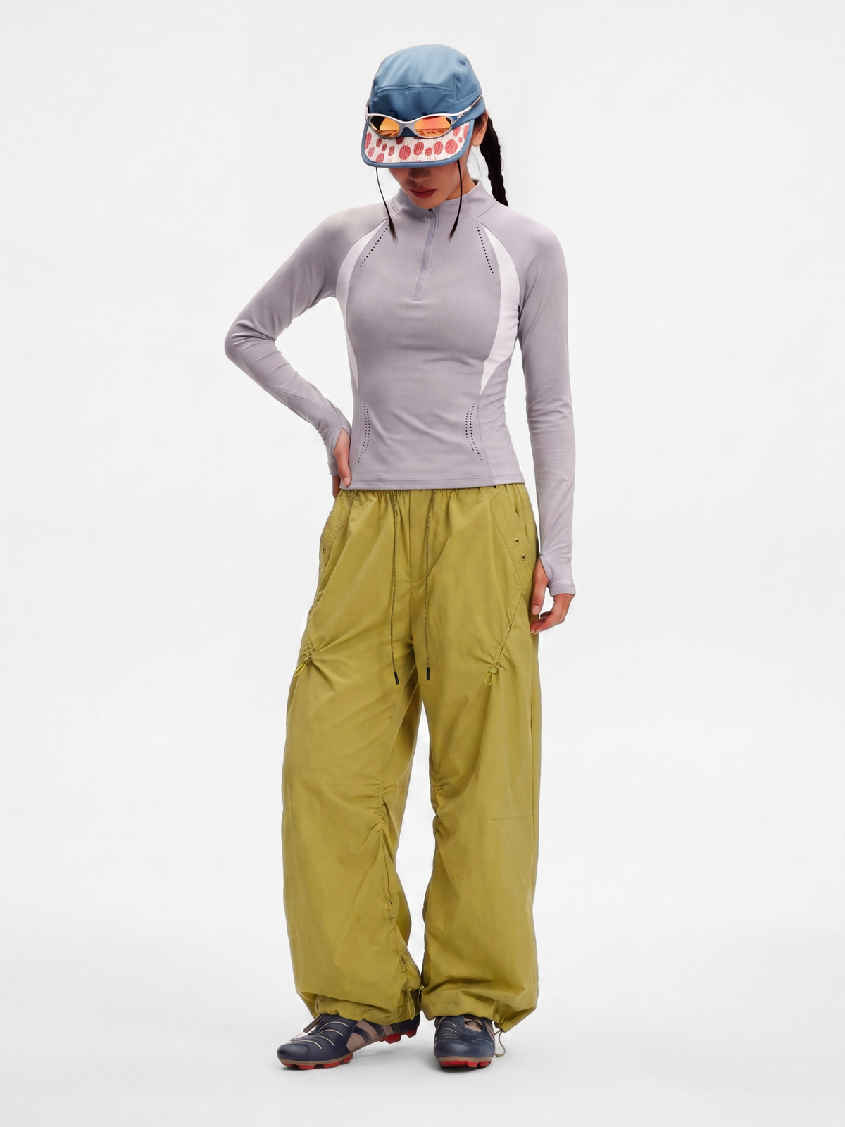 FlexTrail - Women's Moisture-Wicking Breathable Quick-Dry Long-Sleeve T-Shirt