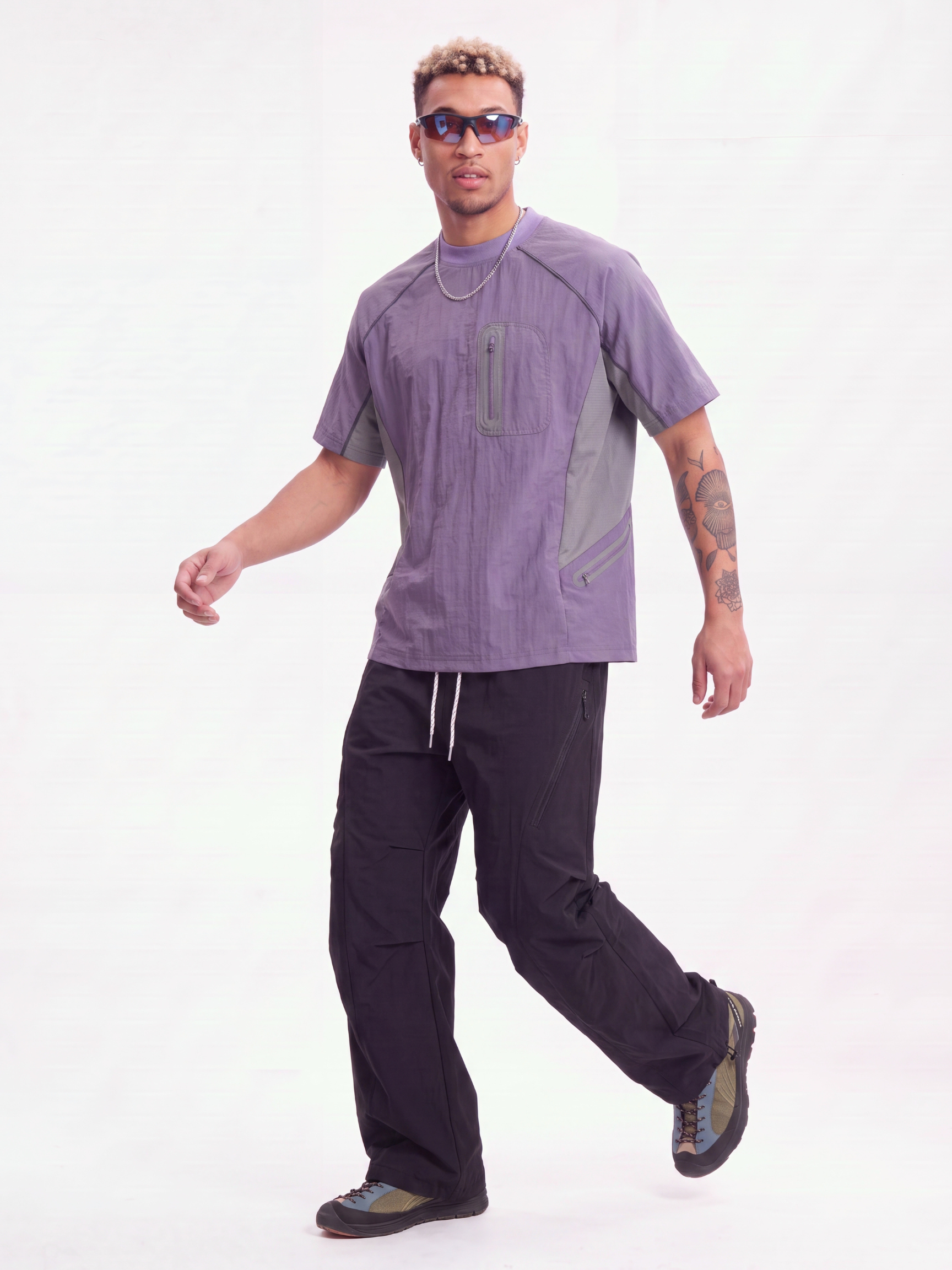 MistDry - Men's Water-Repellent Quick-Dry Pocket T-Shirt