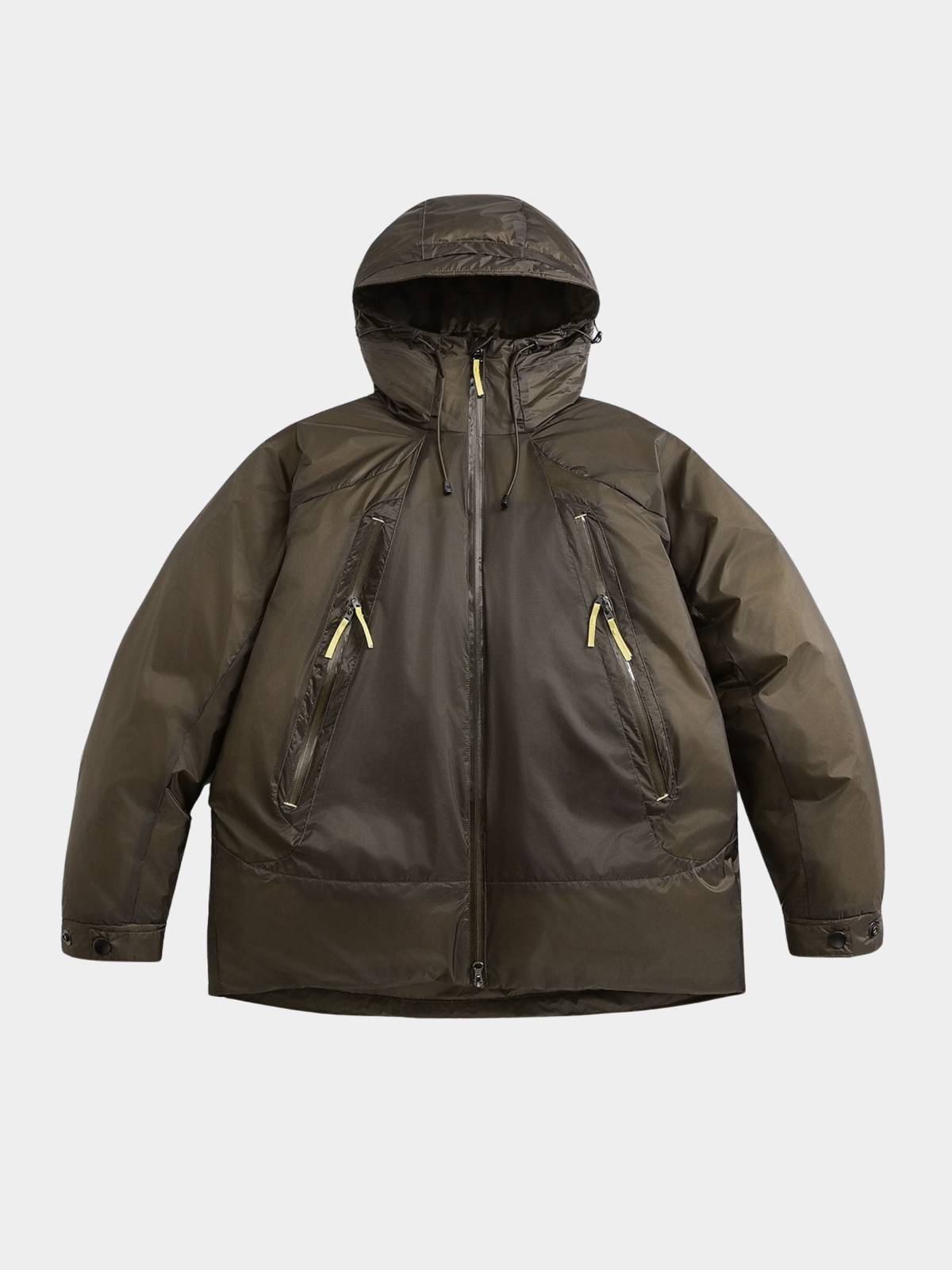 Dawntrail - 90% White Duck Down Hooded Insulated Jacket