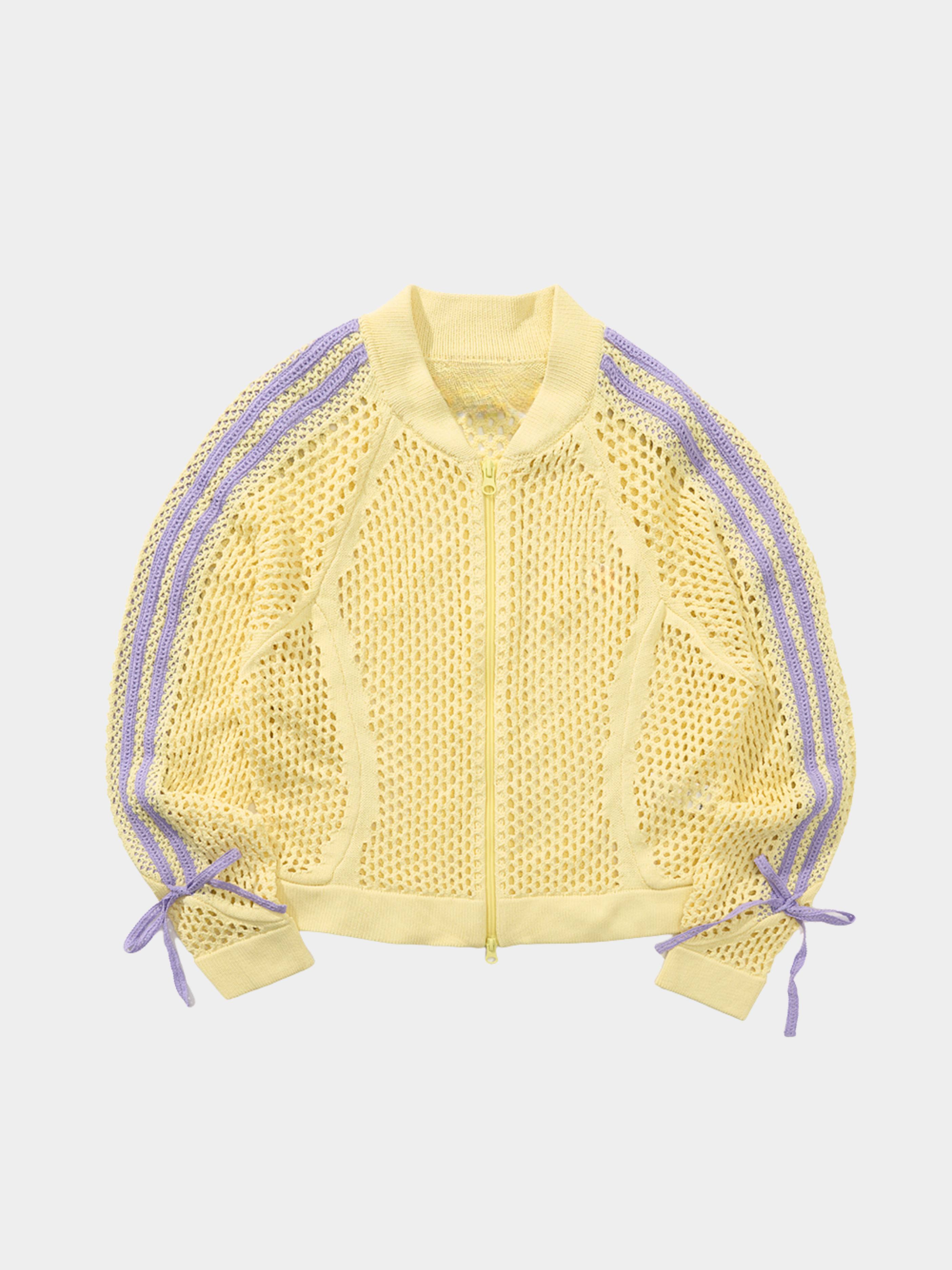 Drift - Women's Colorblock Mesh Stripe Zip-Up Jacket