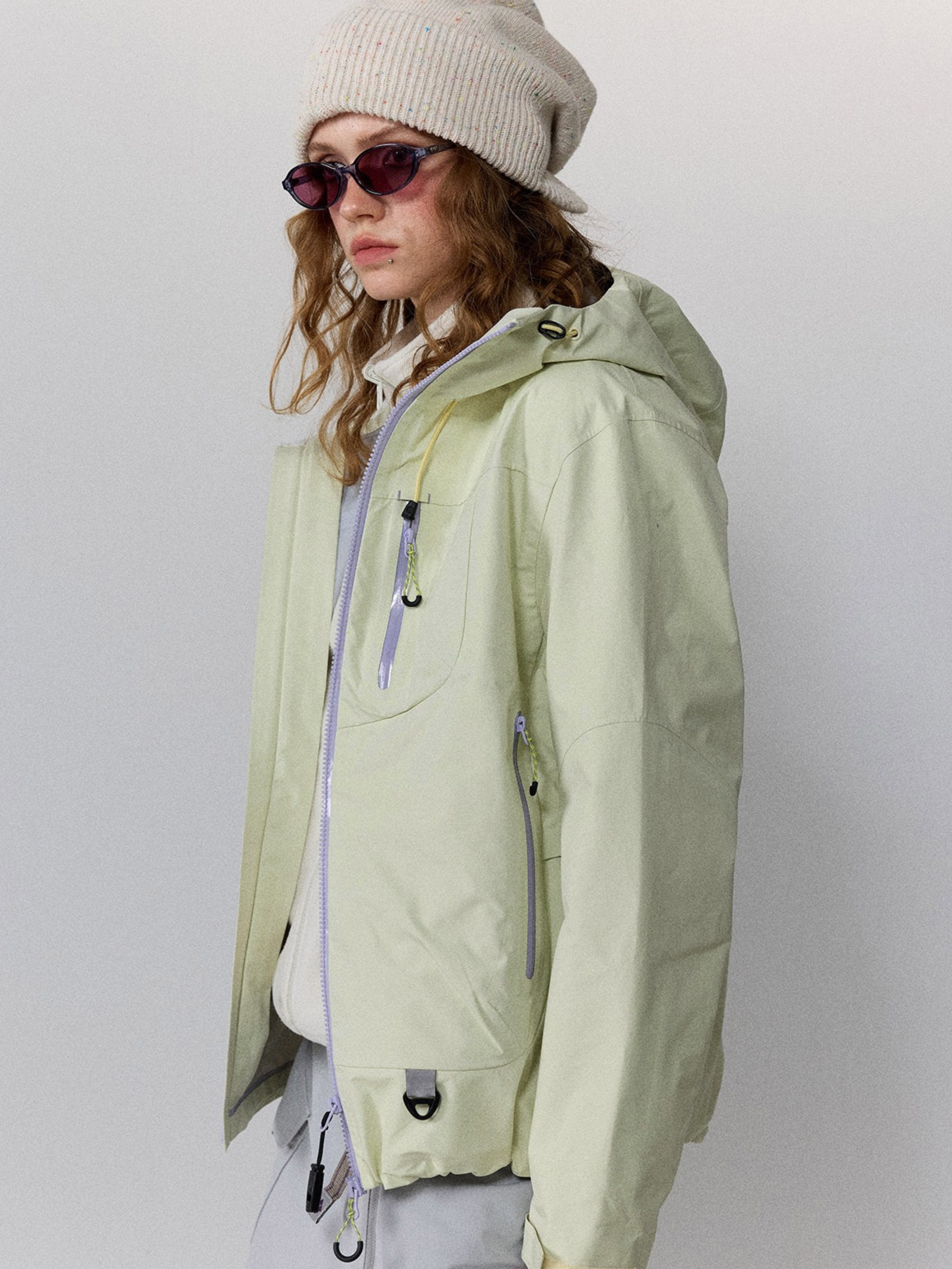 Emberpath - Unisex's Waterproof 3-in-1 Fleece Hard Shell Jacket