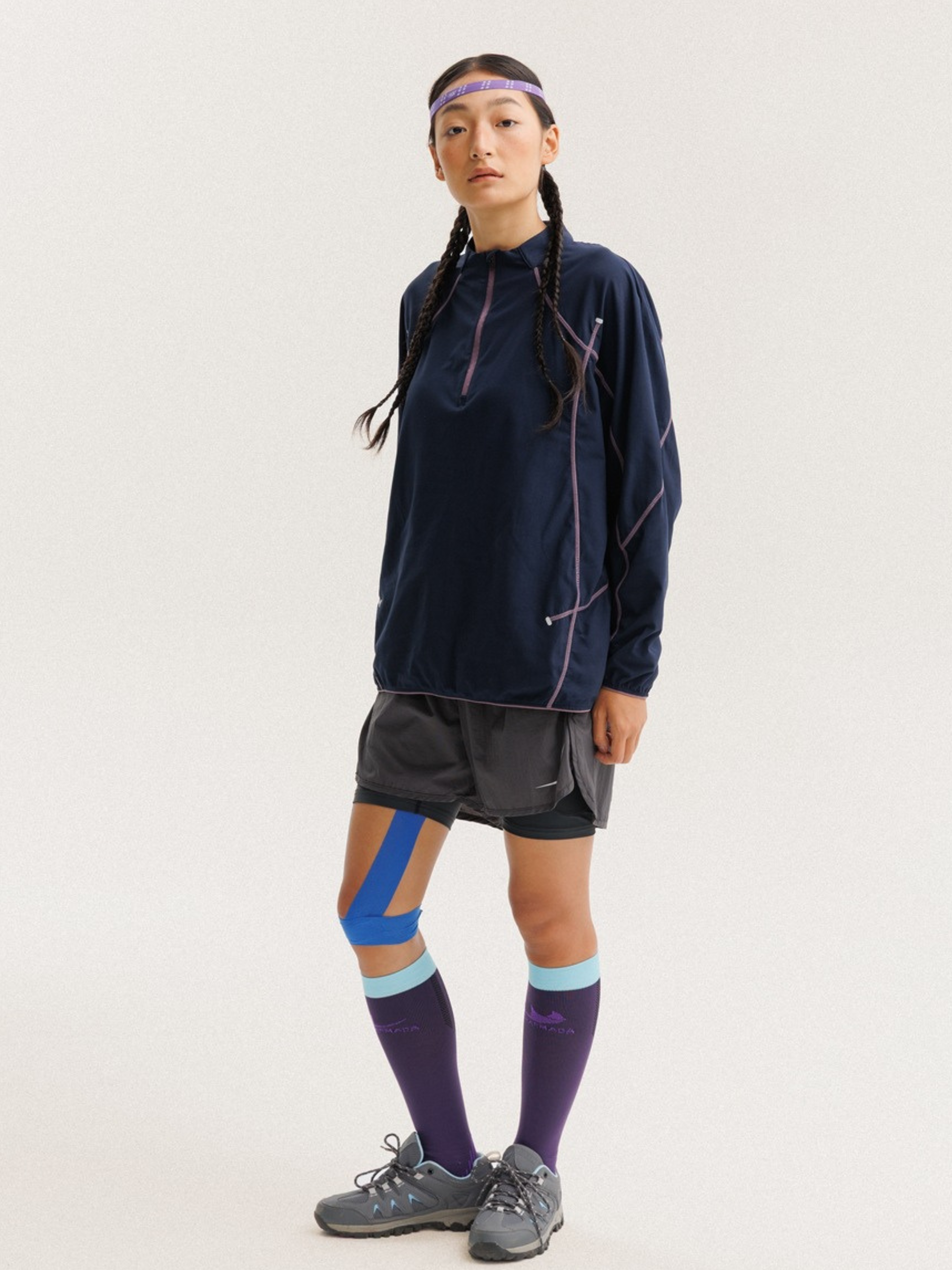 Ironthorn - Lightweight Quick-Dry Half-Zip Long Sleeve Tee