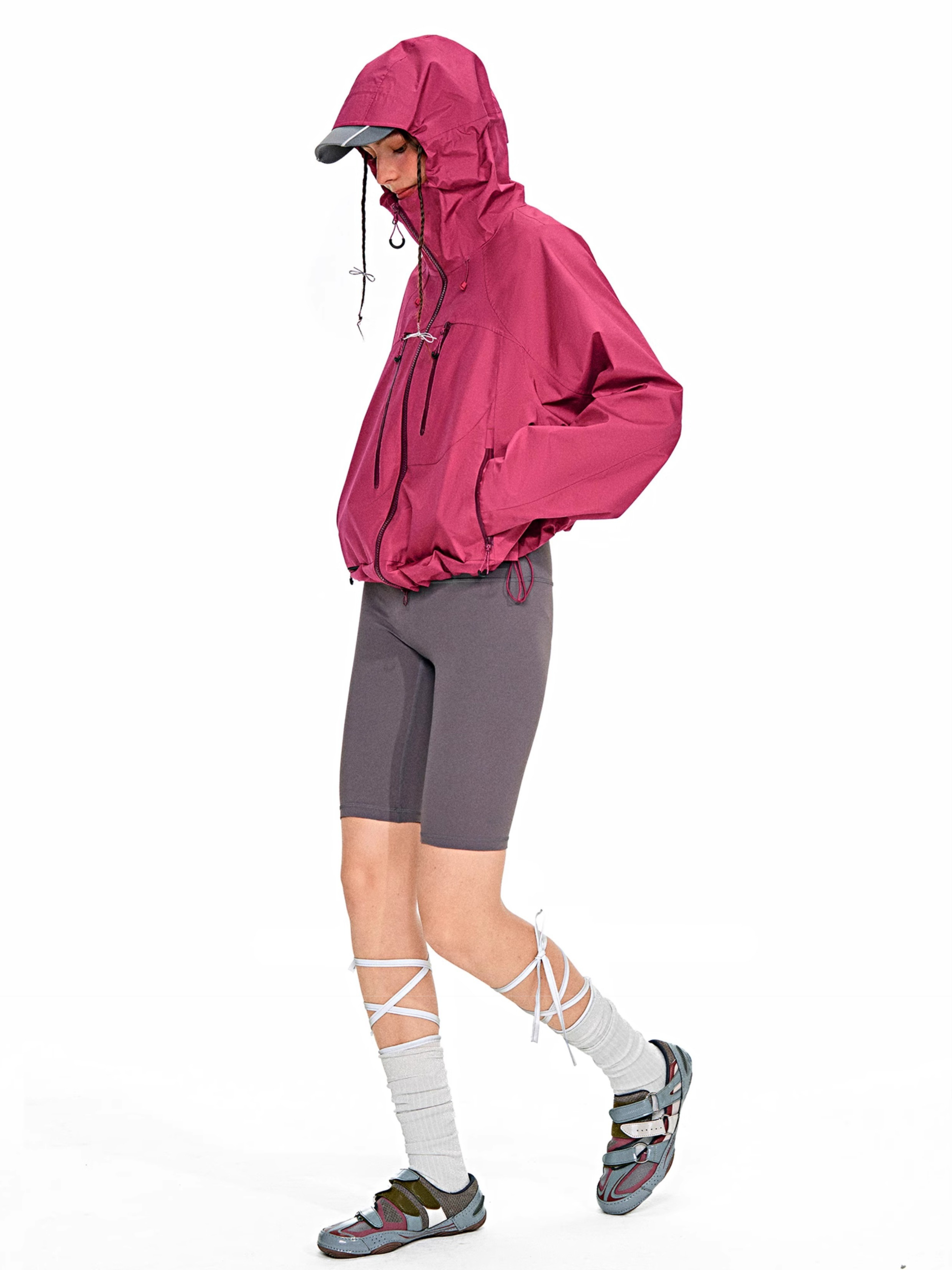 Icefall - Women's Windproof & Waterproof Hooded Short Jacket
