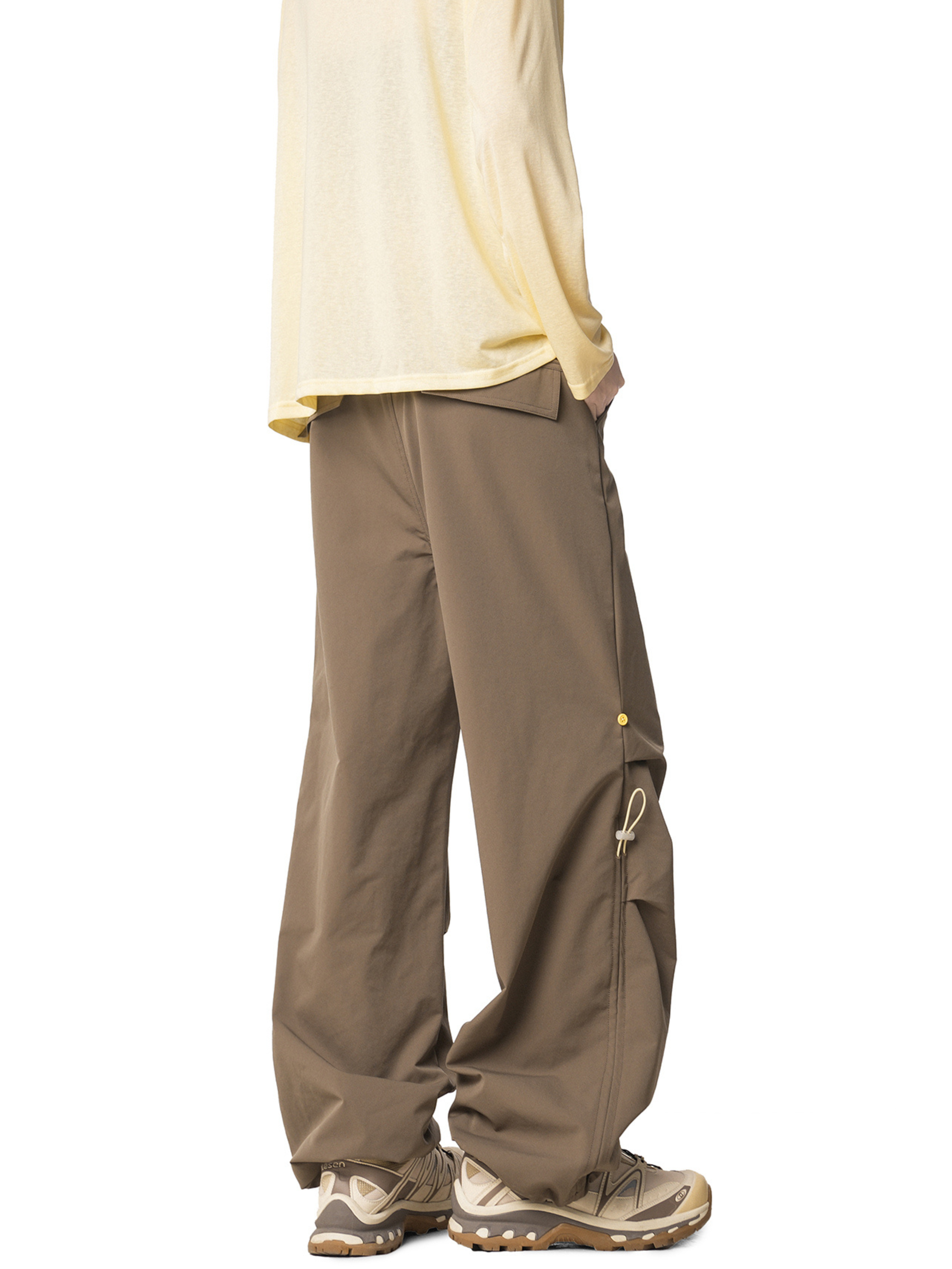 Firetrail - Women's Side Drawstring Ruched Cargo Pants