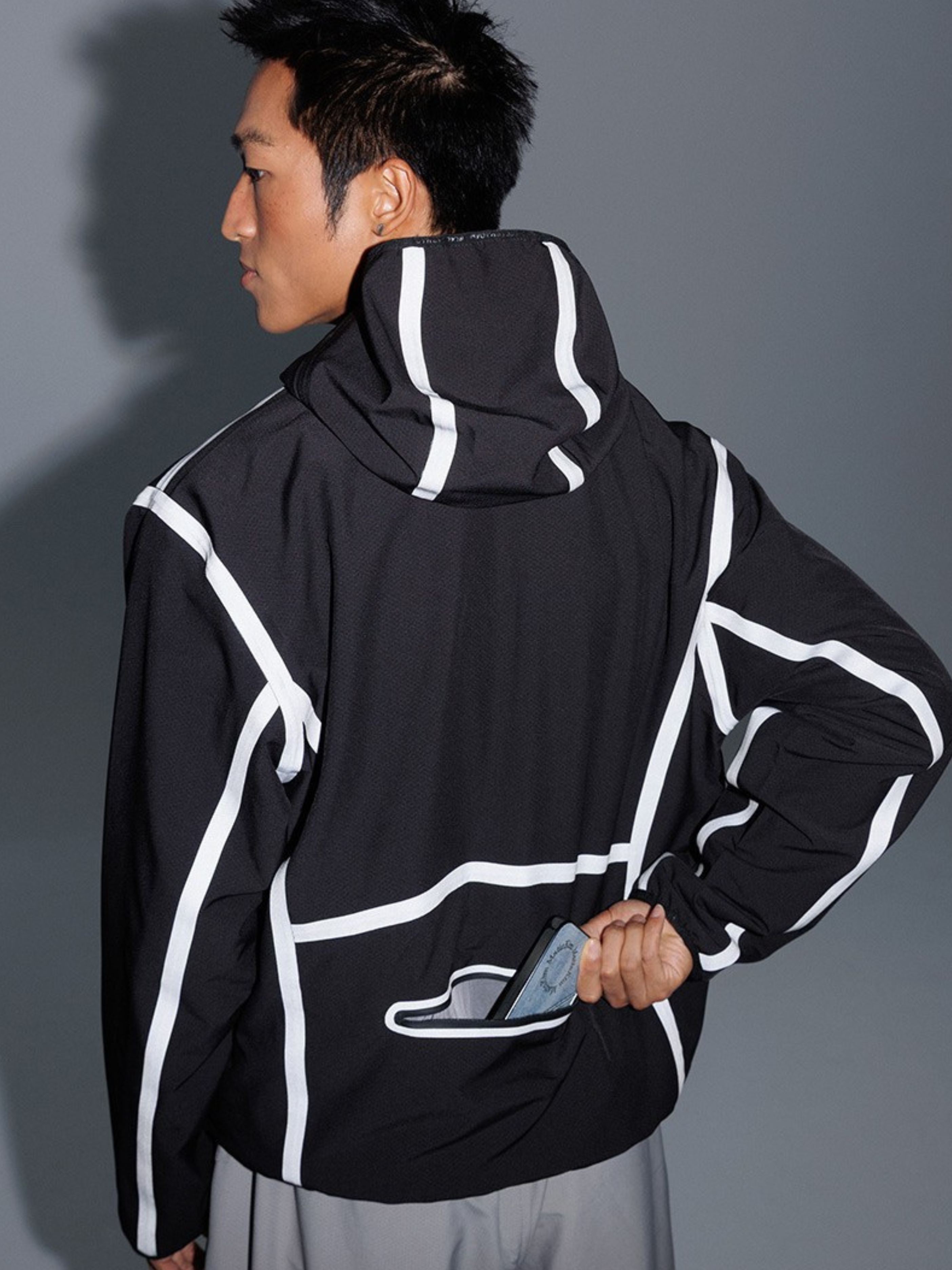 FrostSet - Unisex Lightweight Reflective Waterproof Windbreaker Jacket
