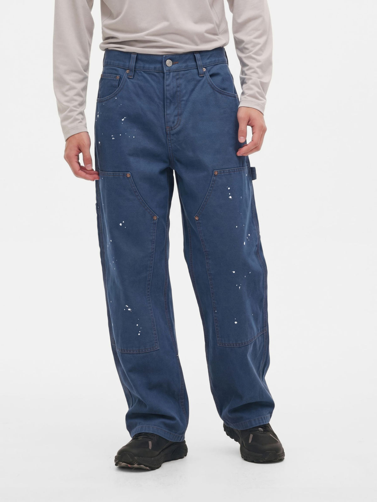 TrailDrift - Hand-Splattered Cotton Cargo Pants