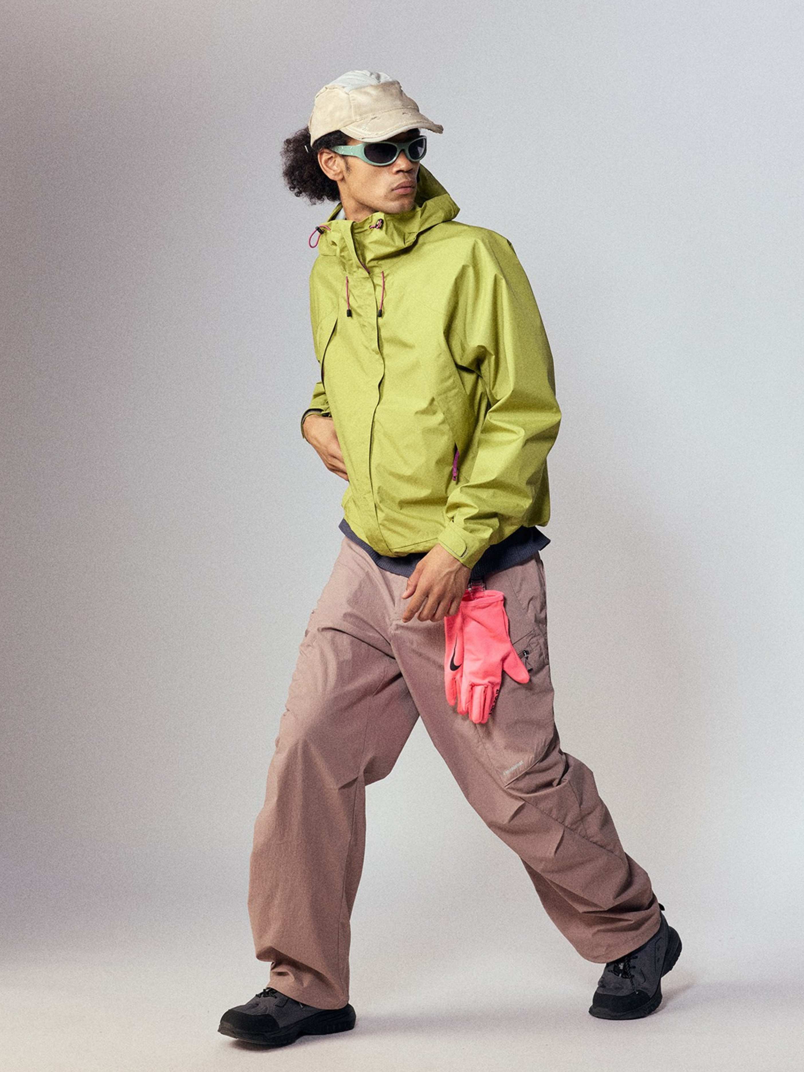 CampCooler - Men's Hooded Outdoor Shell Jacket