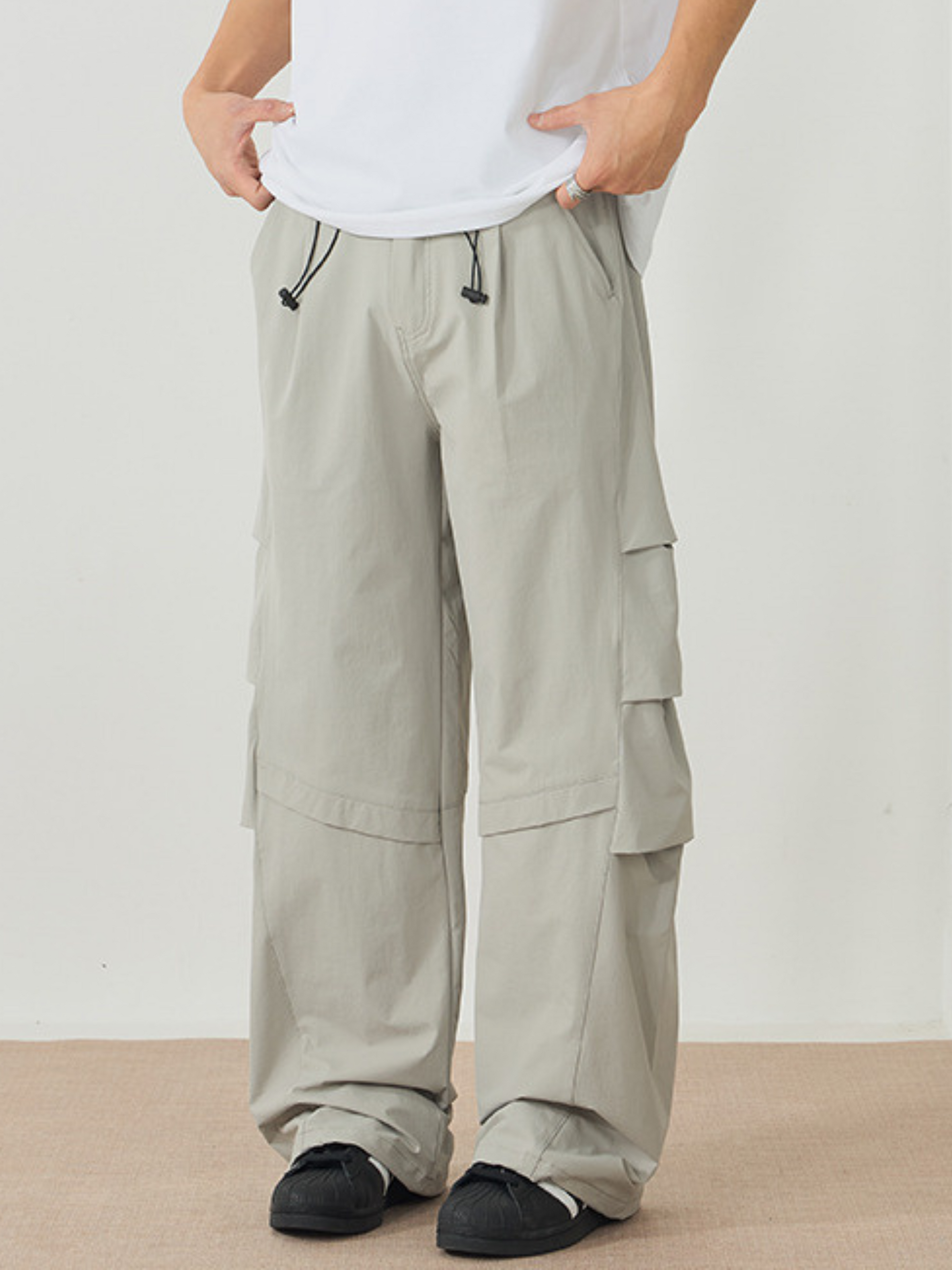 EaglePort - Unisex Lightweight Stretch Quick-Dry Wide-Leg Utility Pants GONGGAR SPORTS