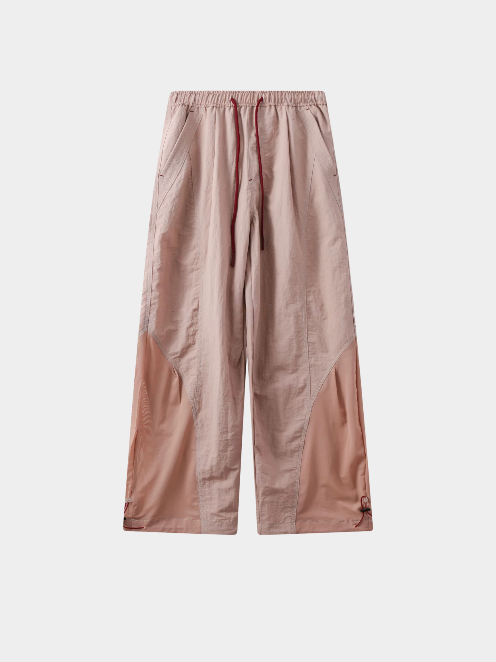 TieRidge - Unisex Lightweight Breathable Contrast-Stitch Paratrooper Pants