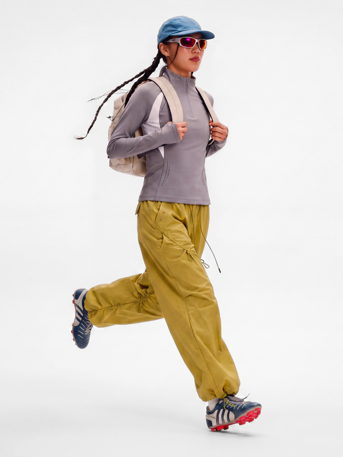 FlexTrail - Women's Moisture-Wicking Breathable Quick-Dry Long-Sleeve T-Shirt