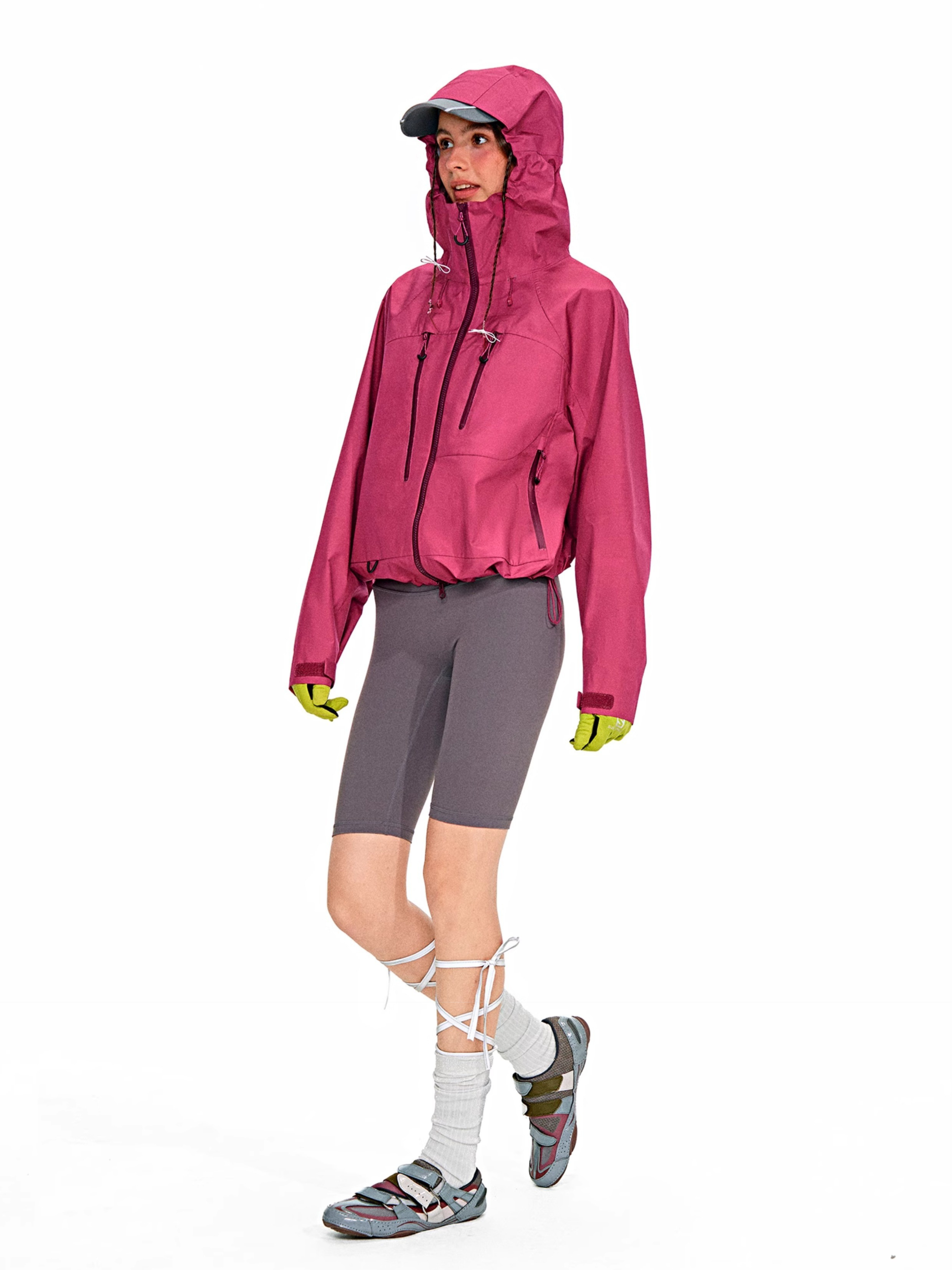 Icefall - Women's Windproof & Waterproof Hooded Short Jacket