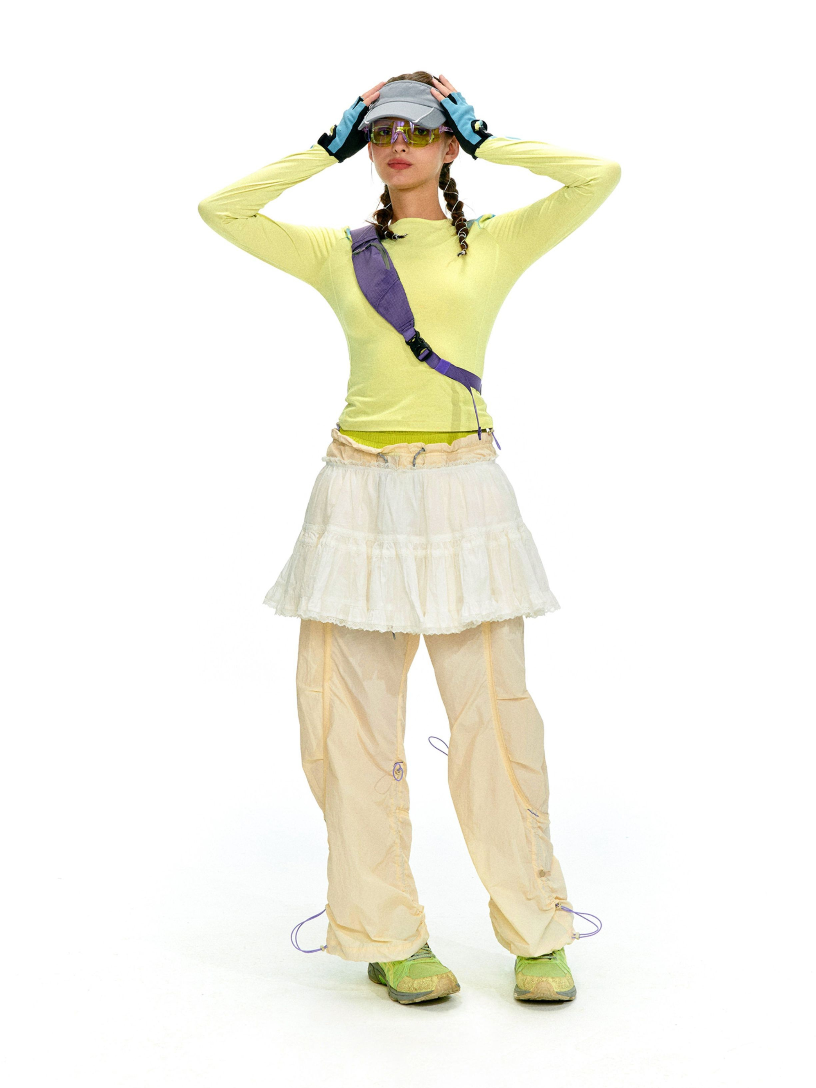 Moonfire - Moisture-Wicking Colorblock Fitted Base Layer Top