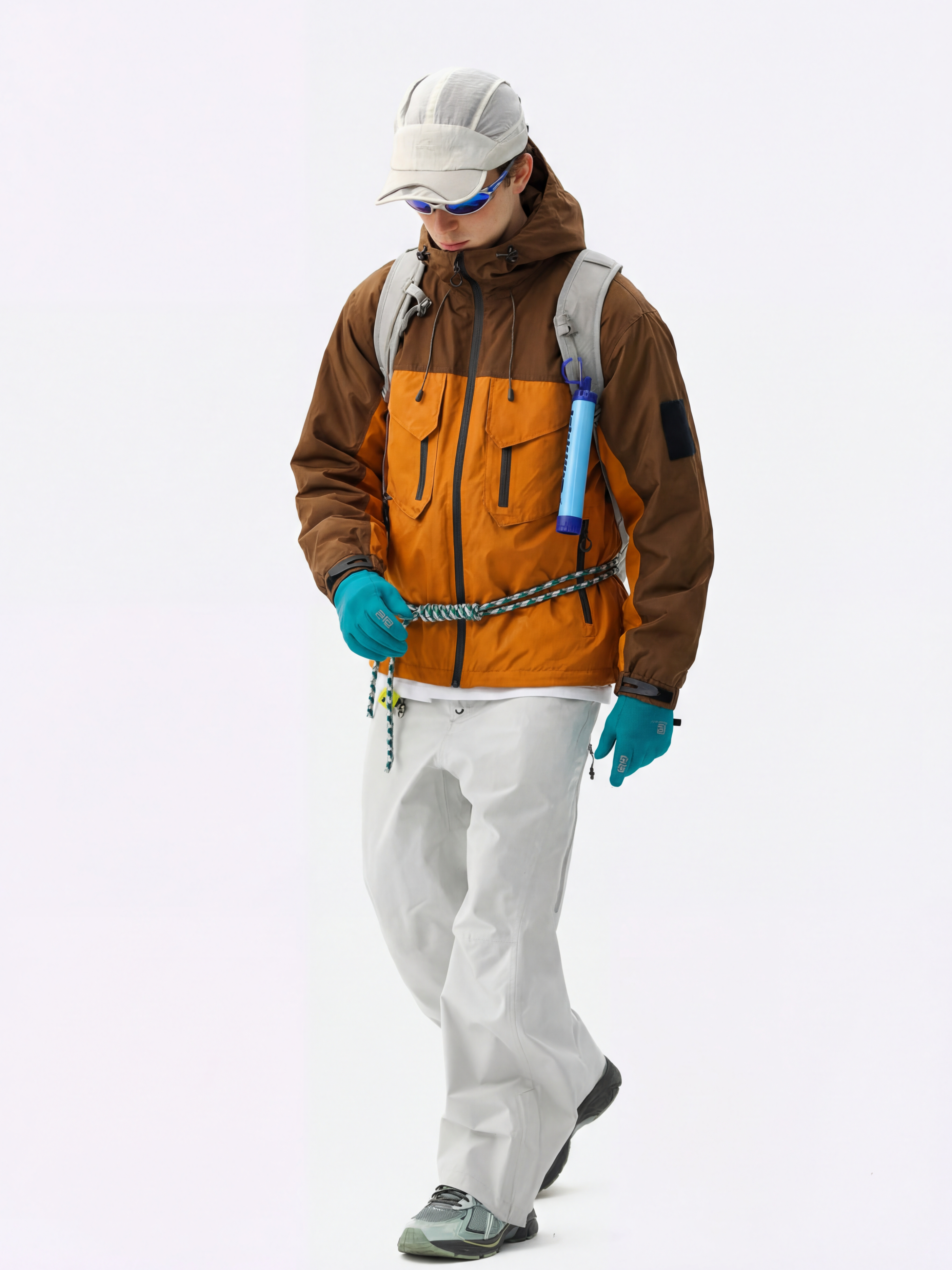 BluffMode - Unisex 3-in-1 Detachable Down Liner Water-Repellent Hard Shell Jacket