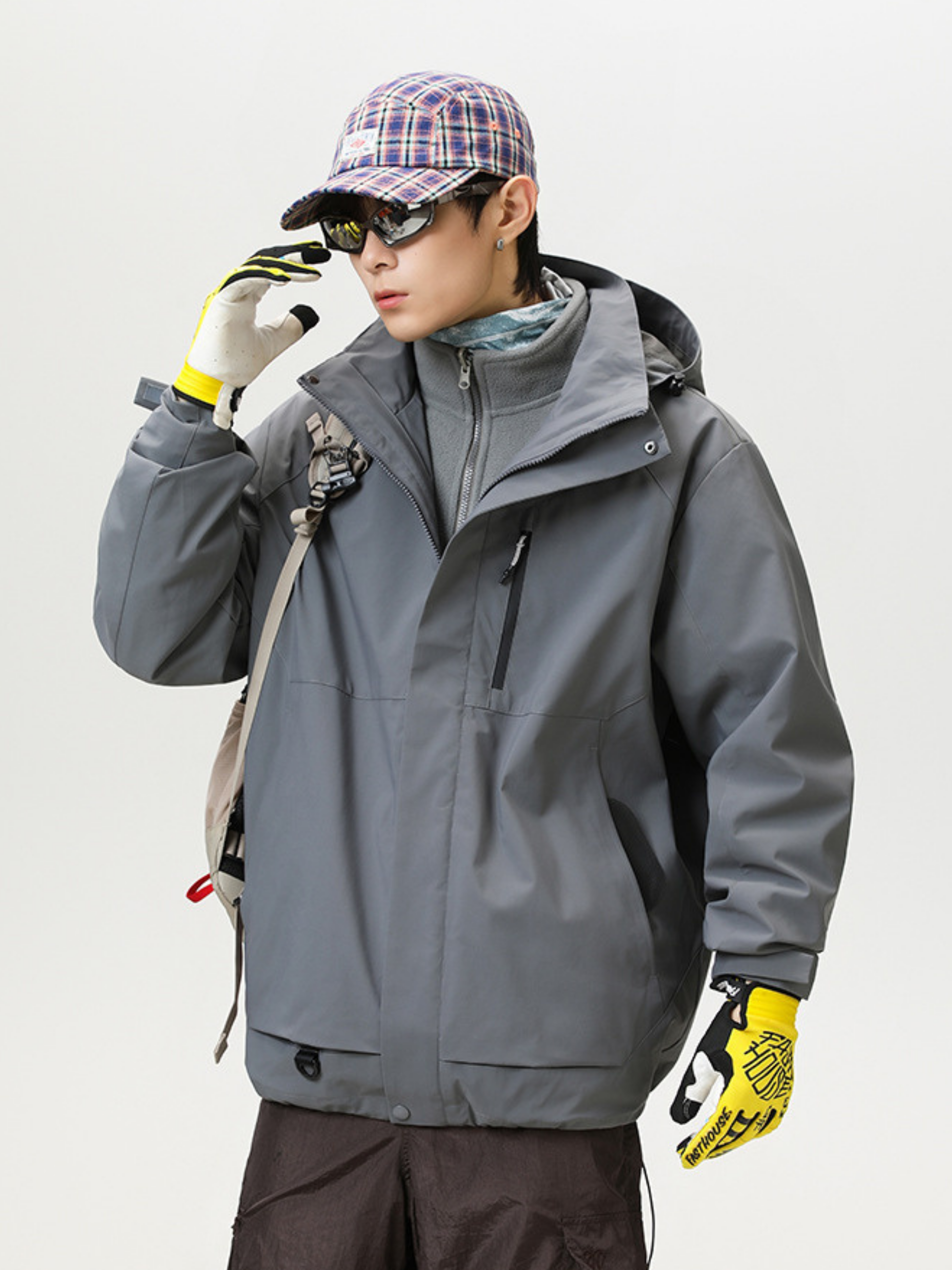 Spirewood - Unisex 3-in-1 Detachable Utility Jacket