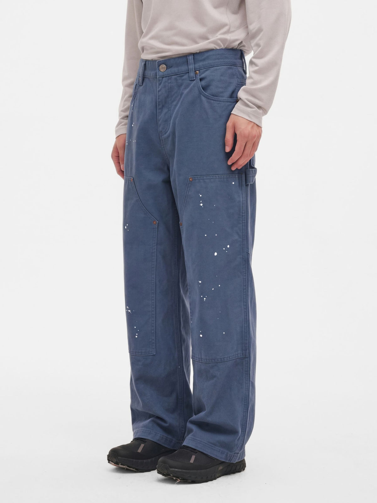TrailDrift - Hand-Splattered Cotton Cargo Pants
