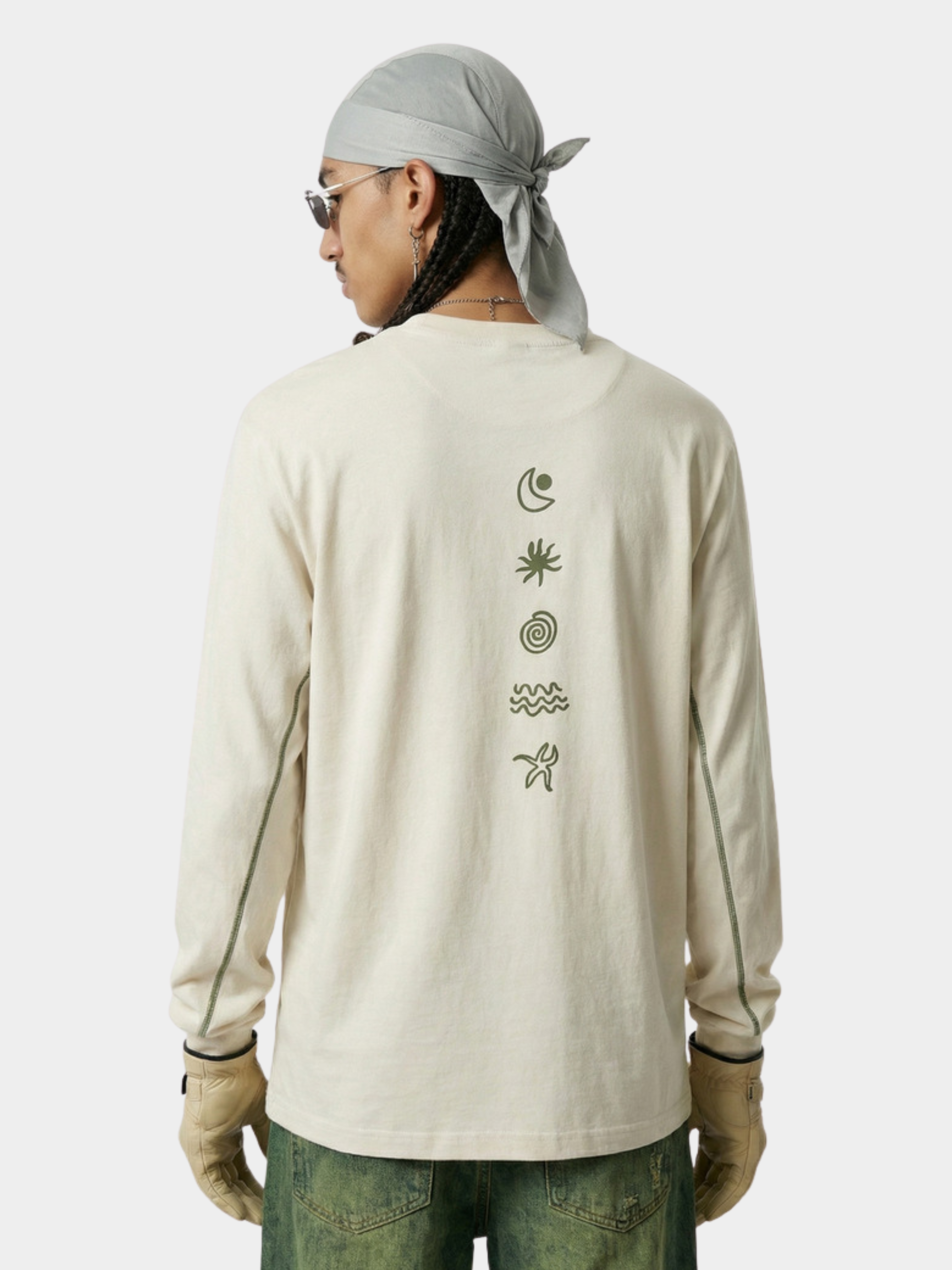 WildDash - Lightweight & Moisture-Absorbing Contrast Stitch Cotton T-Shirt