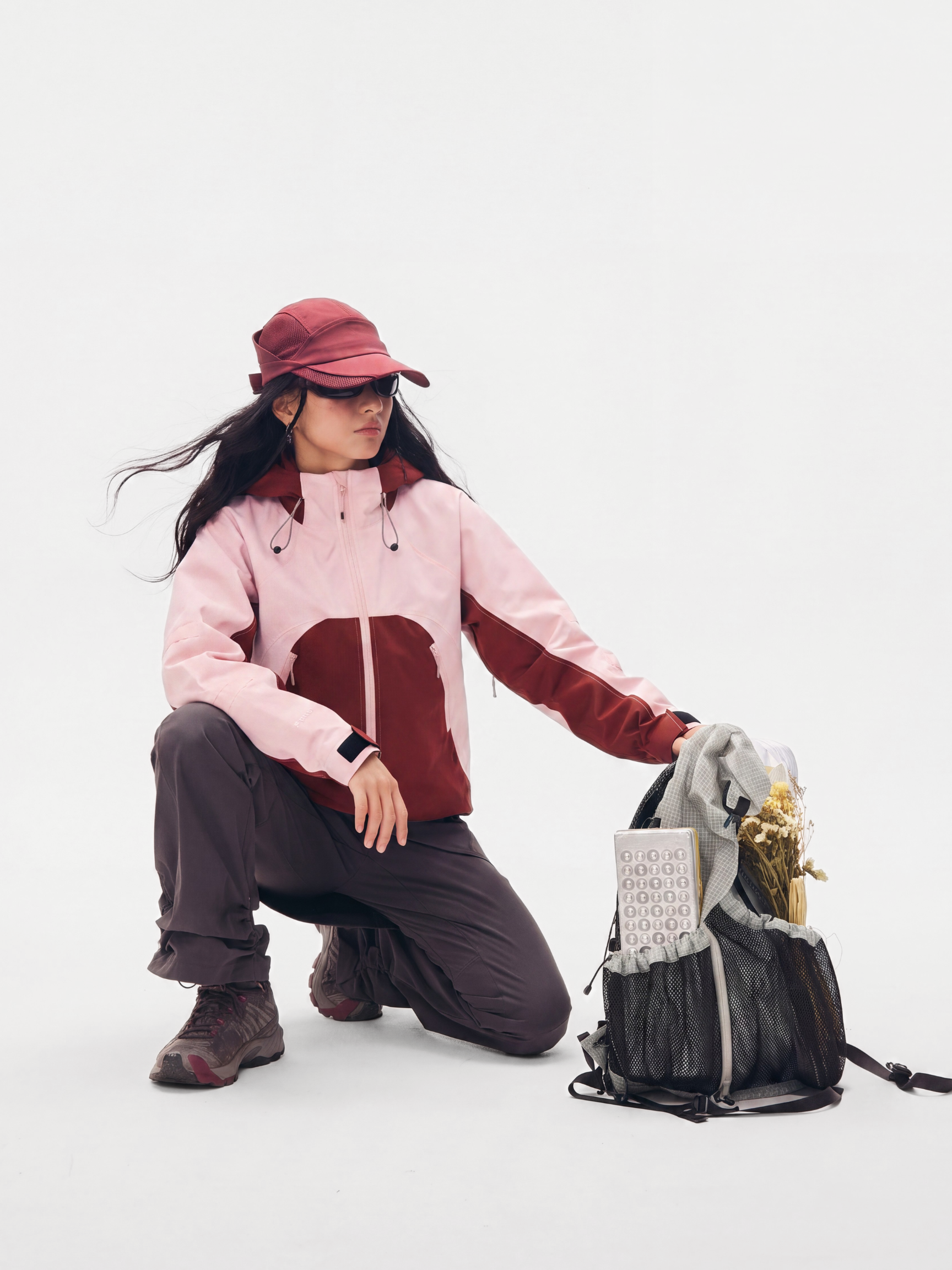 PeakFold - Women's Waterproof Windproof Hiking Jacket