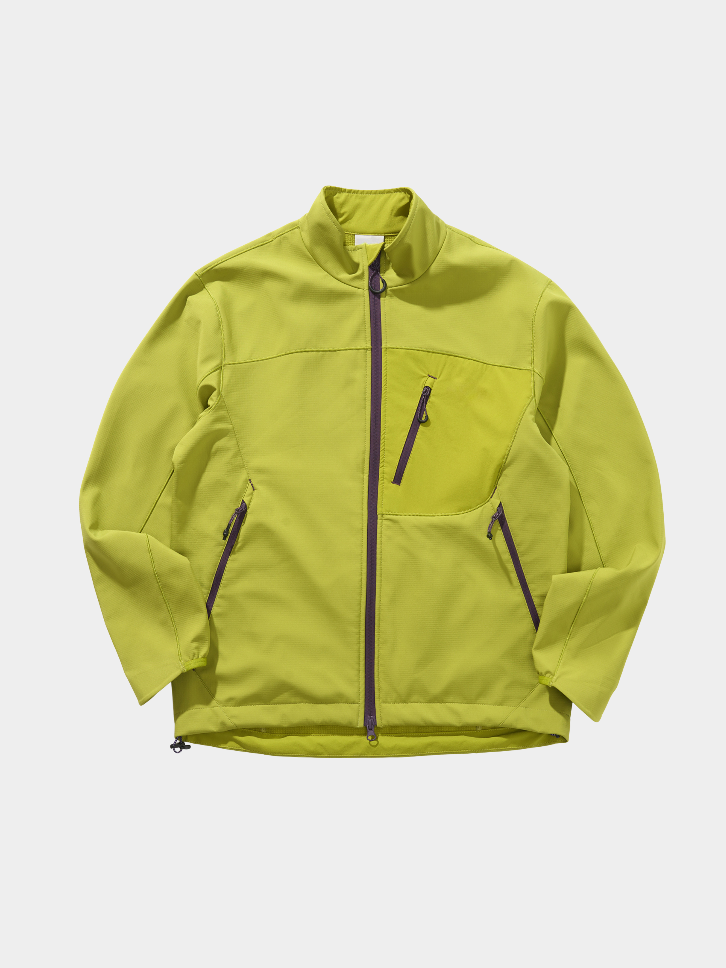 Driftcore - Unisex Colorblock Zip-Up Stand Collar Jacket