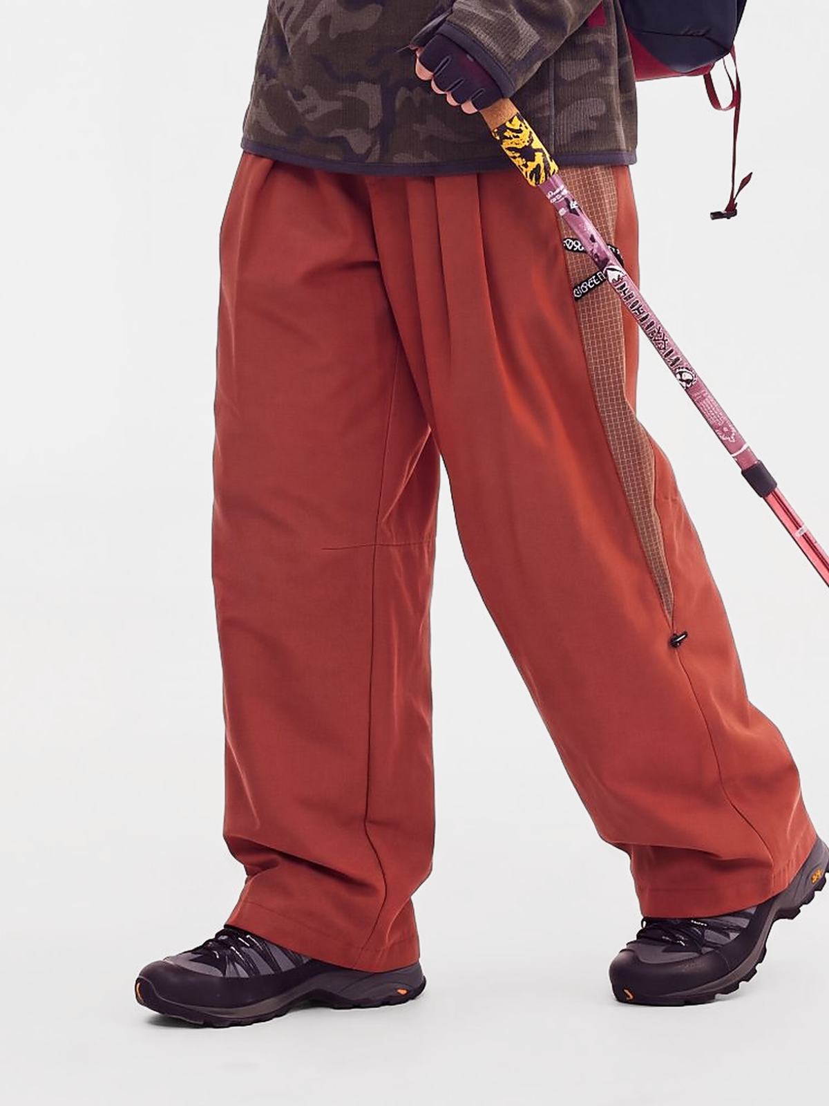 SplitDrift - Unisex Water-Repellent Lightweight Stretch Wide-Leg Outdoor Pants