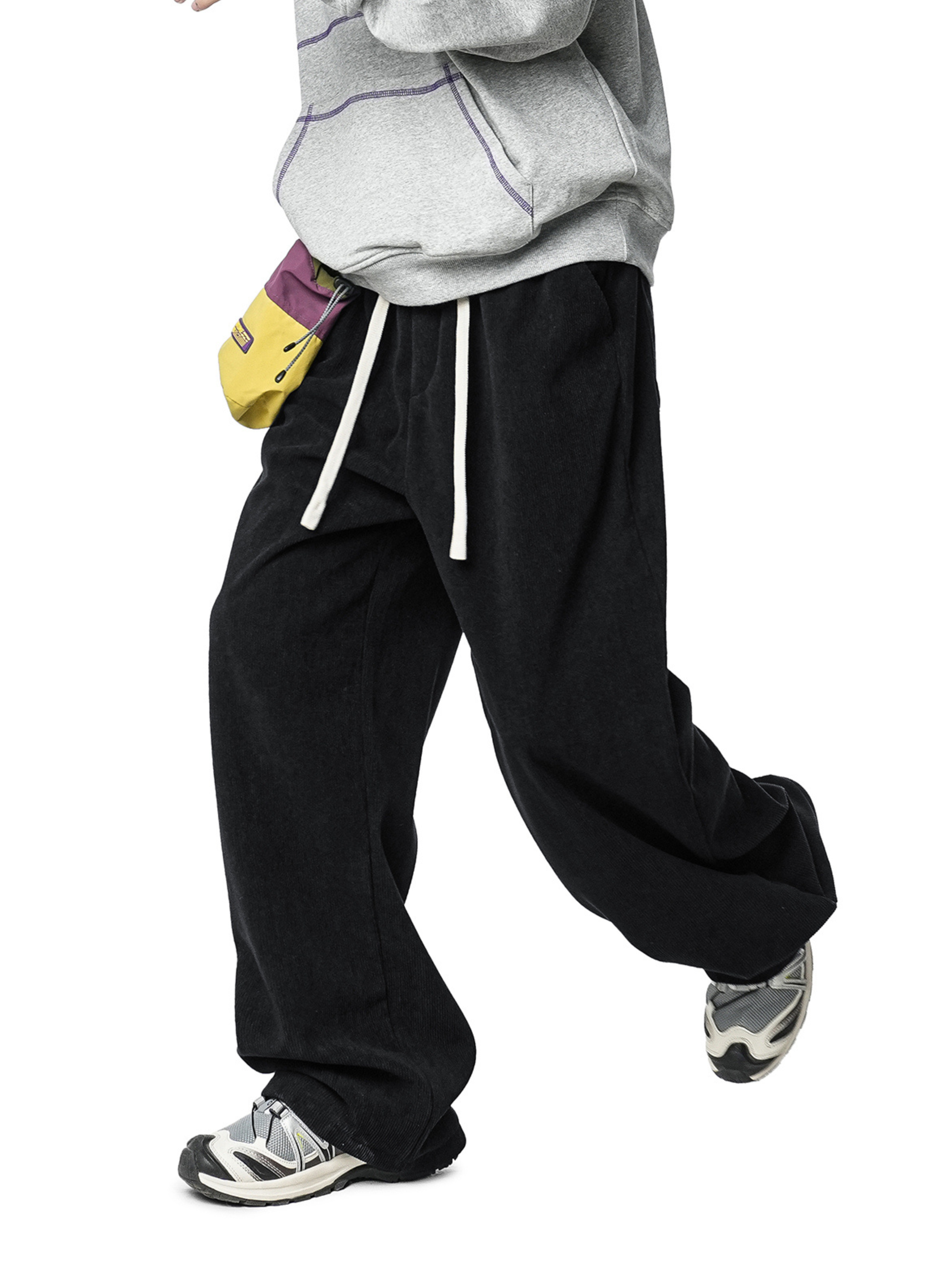 Shadewood - Women's Loose-Fit Corduroy Straight Pants