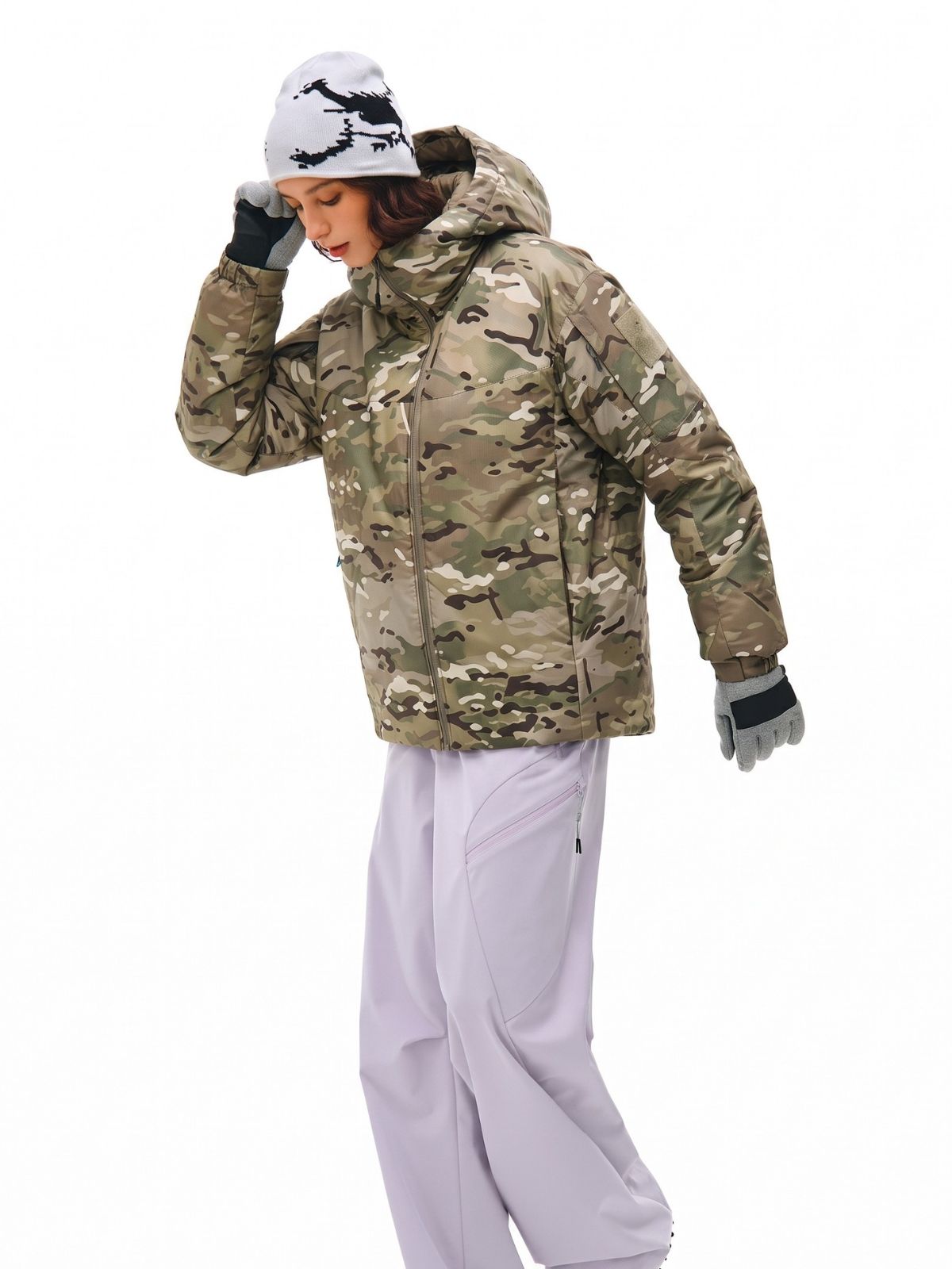 Barkcrack - Lightweight Wind-Resistant Hooded Insulated Jacket