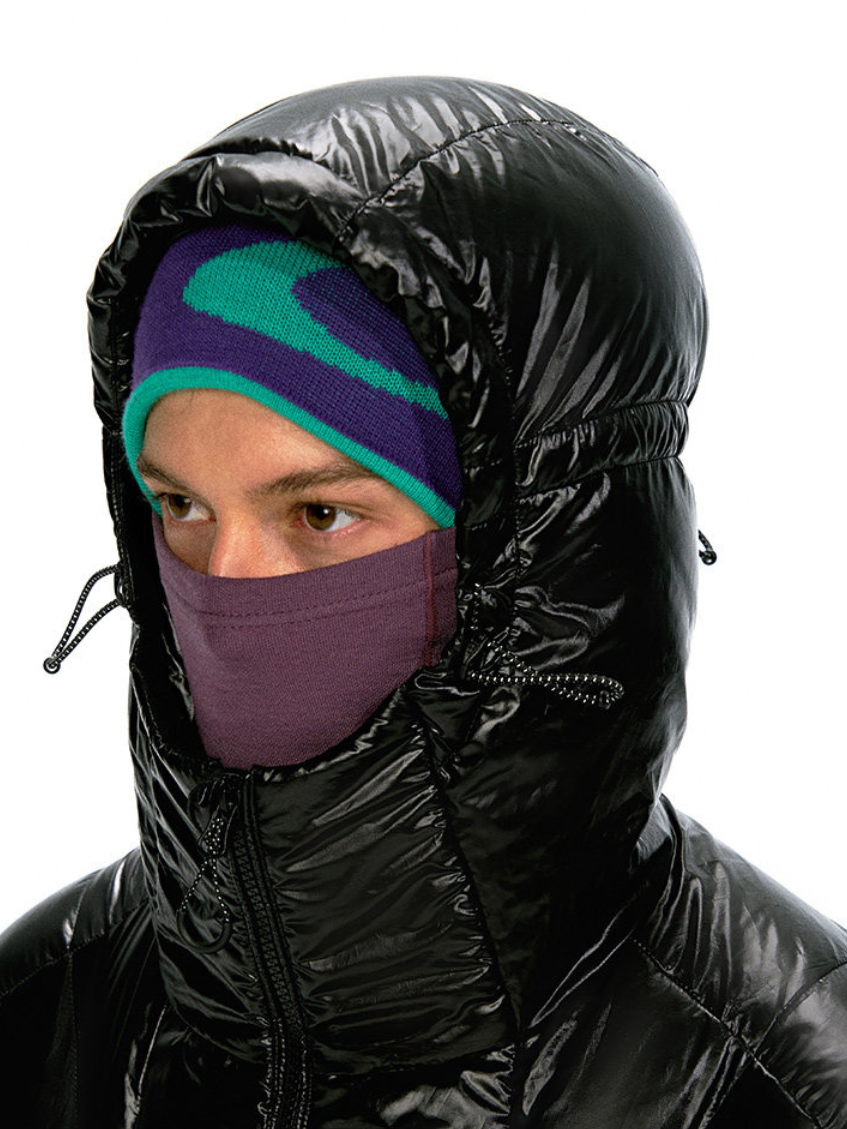 CampClip - Men's 90% White Duck Down Detachable Goggle Mask Jacket