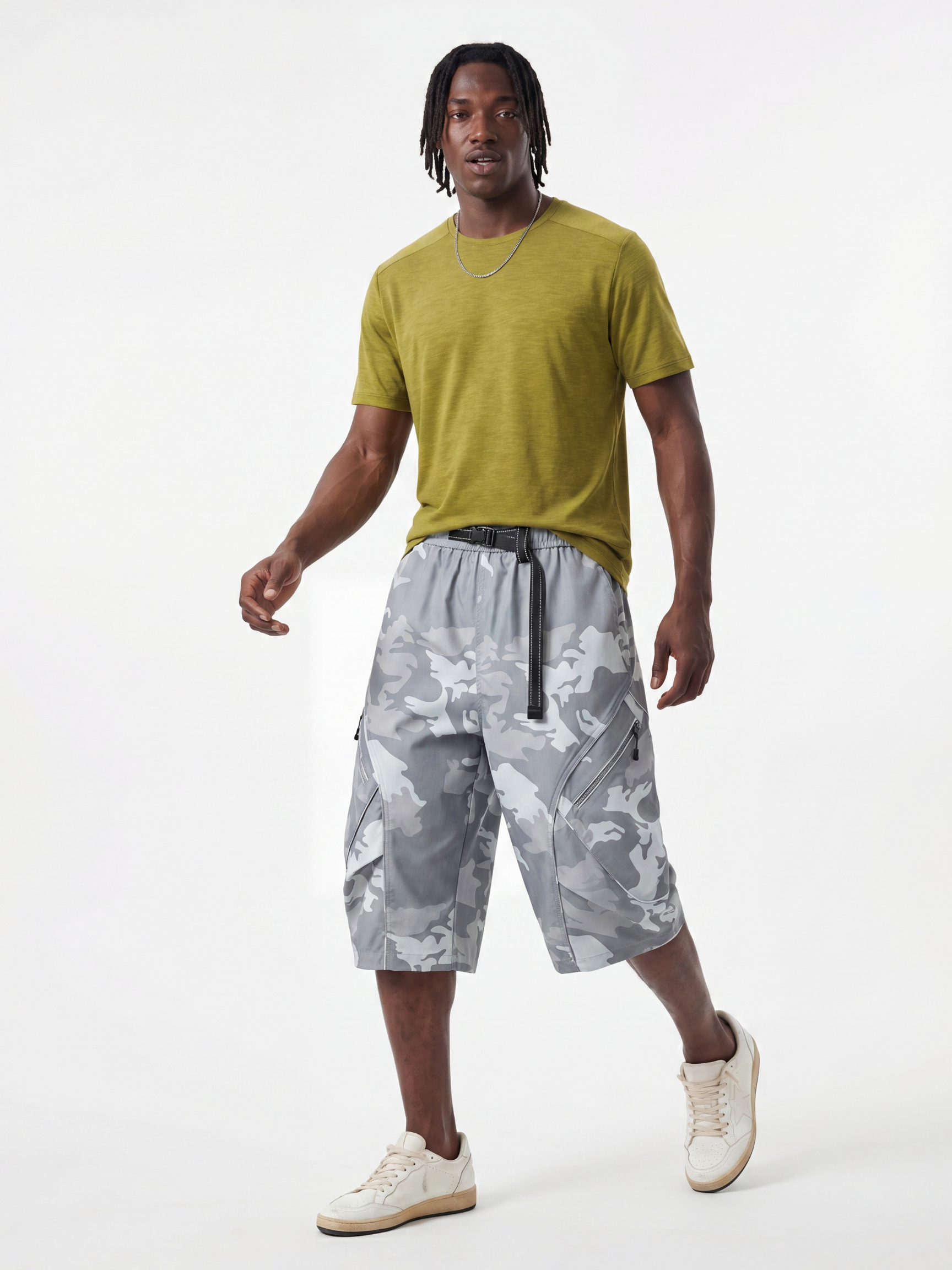 CamoDrift - Unisex UPF 50+ Water-Repellent Camo Wide-Leg Utility Pants