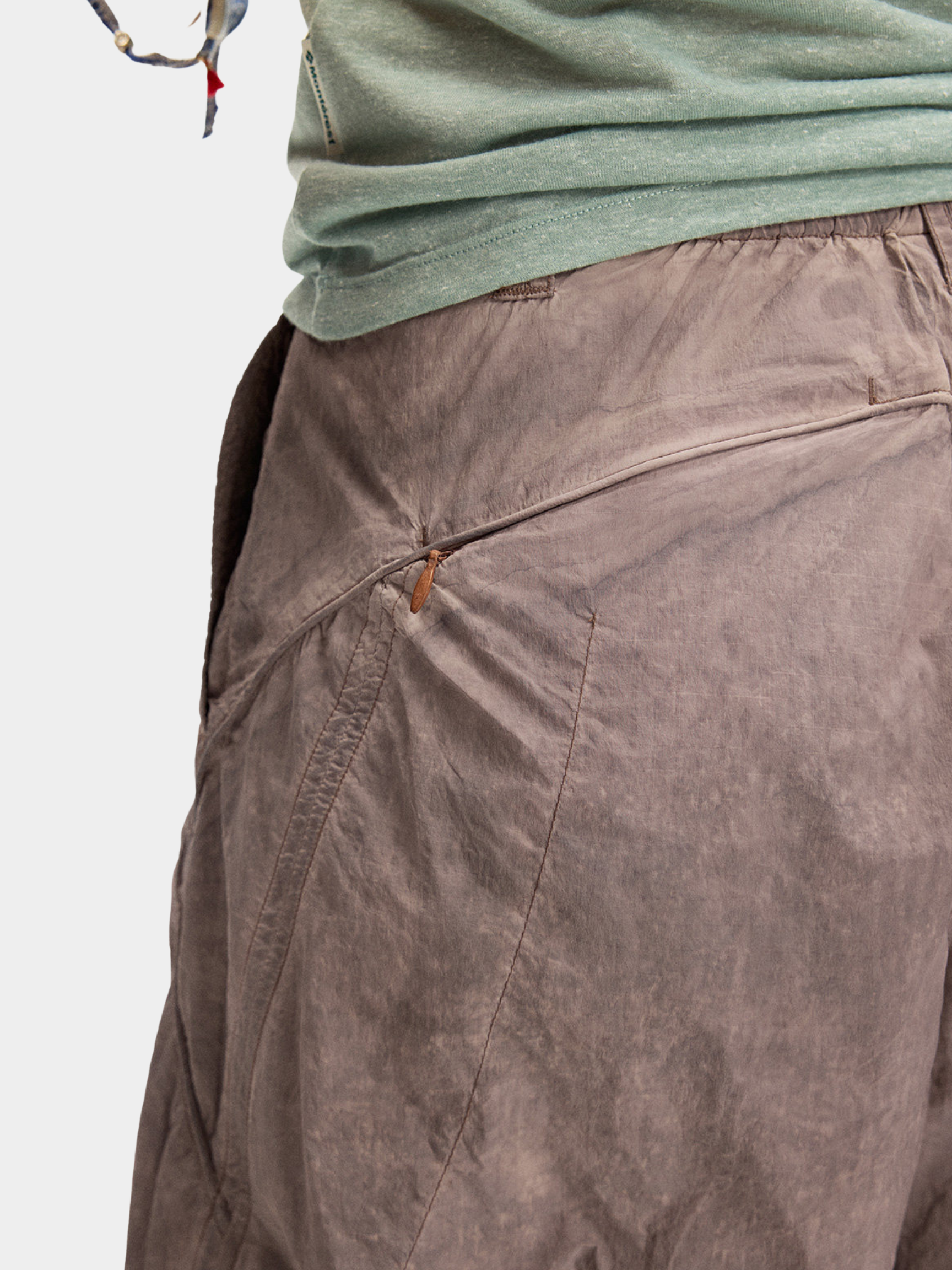 KitSway - Women's UPF 50+ Vintage Wash Curved-Leg Pants