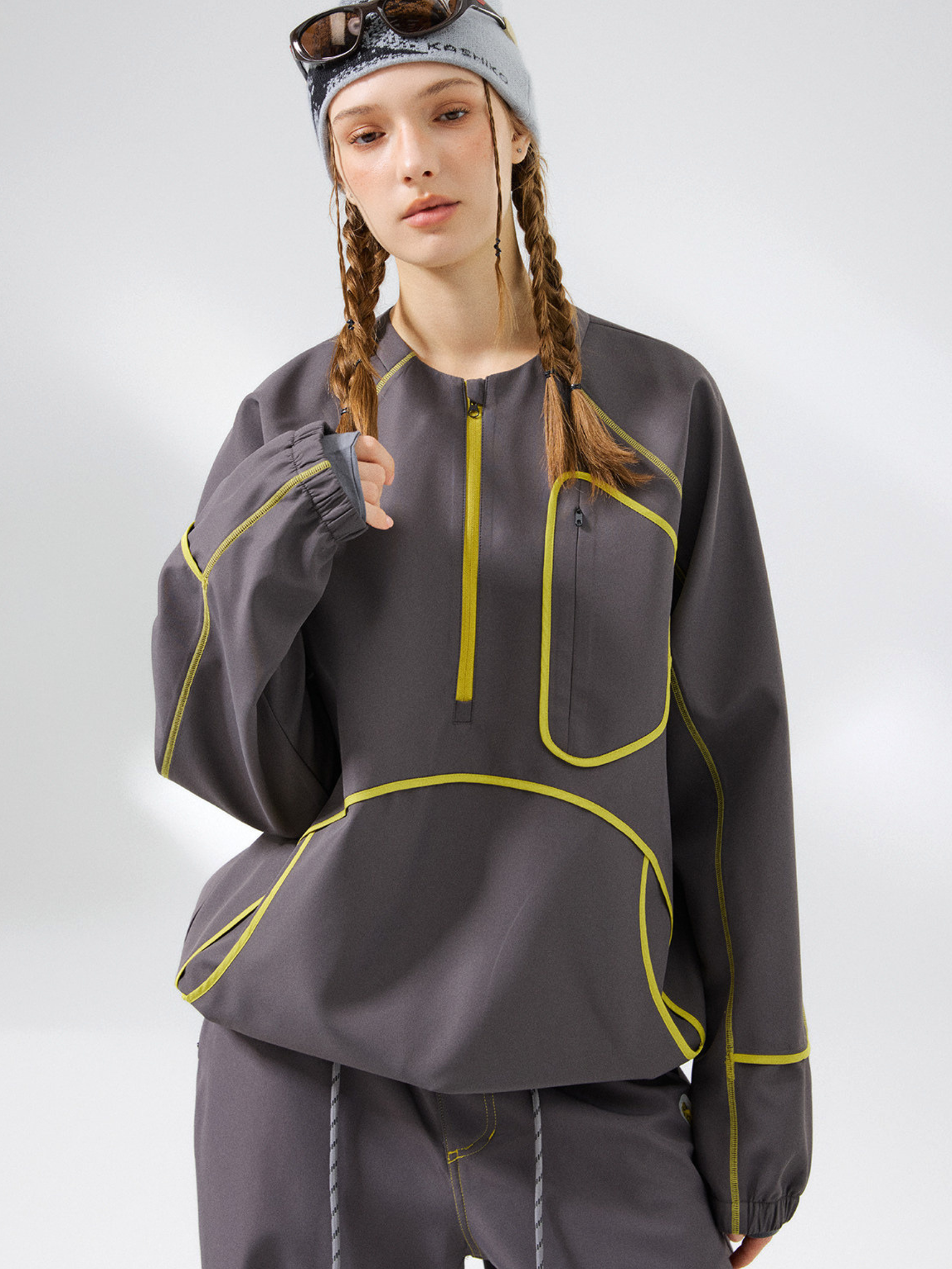 Feather - Functional Wind-Resistant Water-Repellent Pullover Jacket