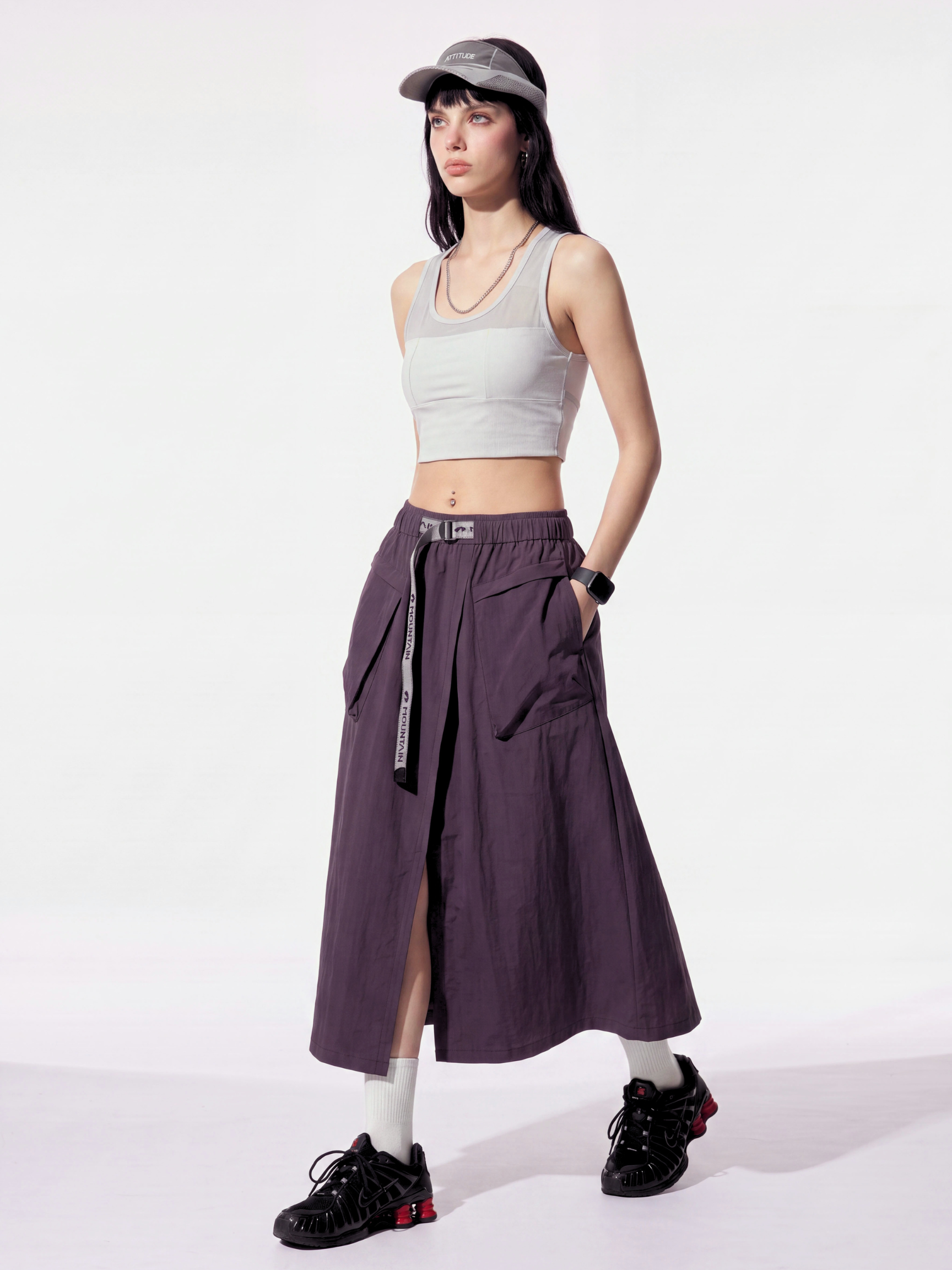 FloatDual - Women's Water-Repellent Quick-Dry Color-Block Outdoor Skirt