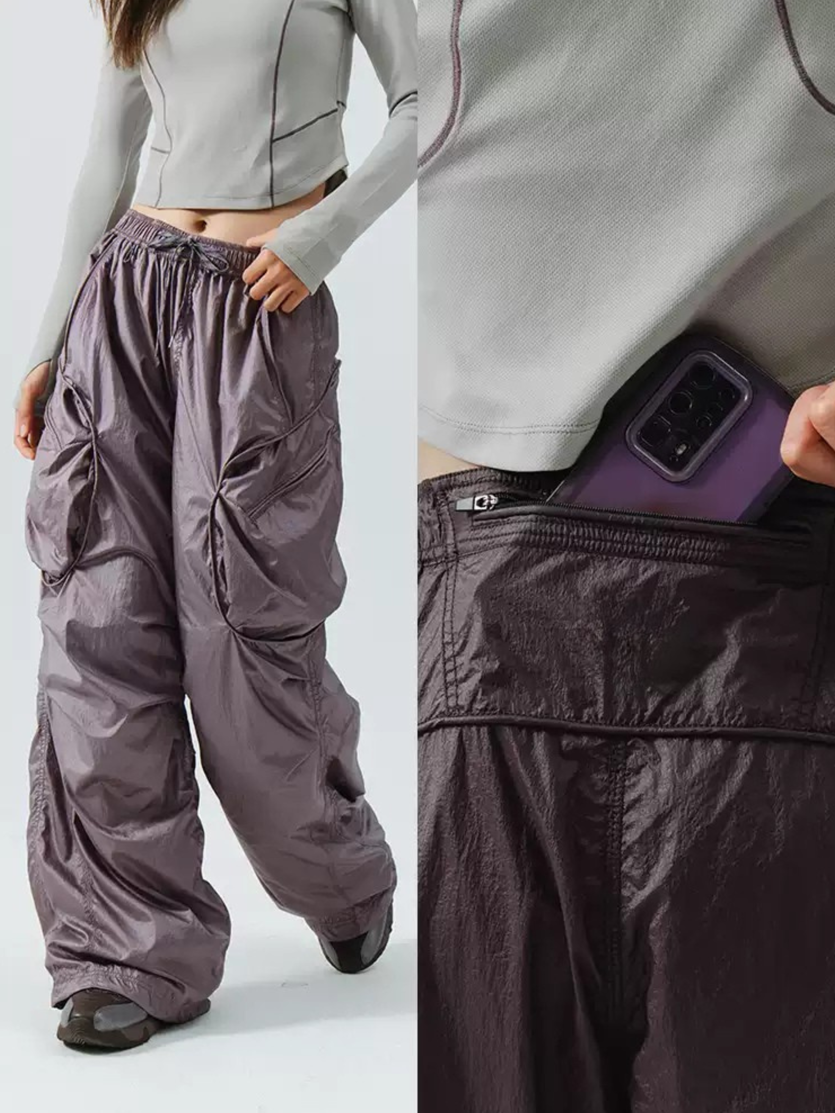 Fireline - Unisex Water-Repellent Nylon Hiking Utility Pants GONGGAR SPORTS