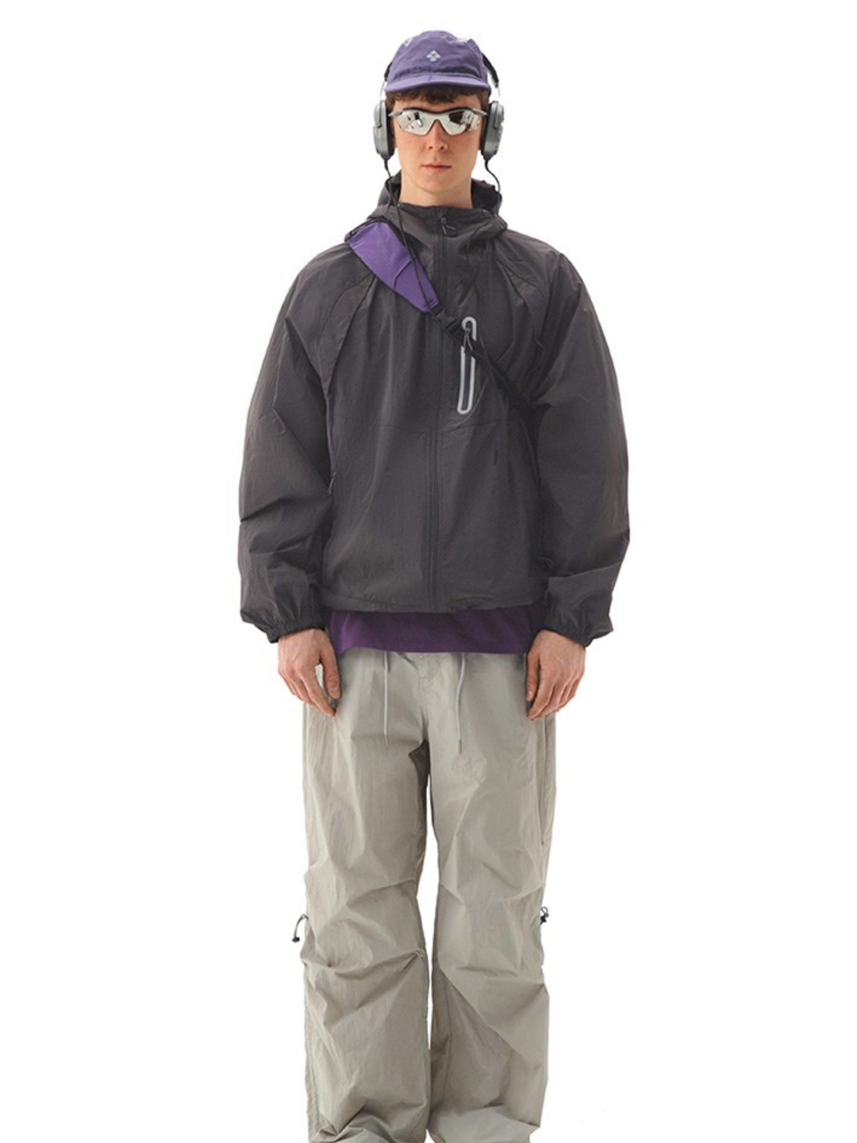 CampCoat - Unisex UPF 100+ Detachable Goggle Face-Shield Sun Jacket