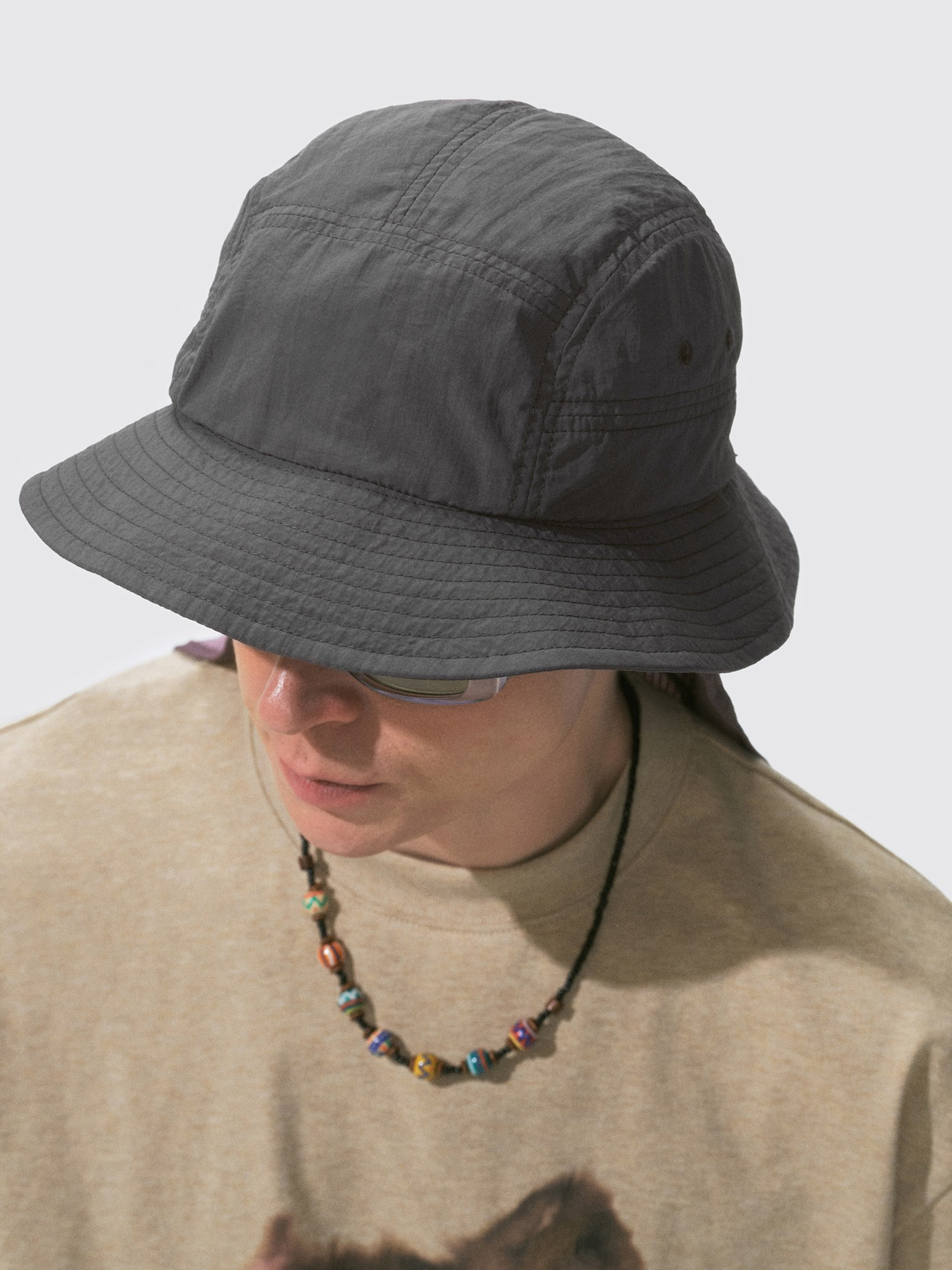 Driftclaw - UV Protection Detachable Neck Sun Flap Bucket Hat
