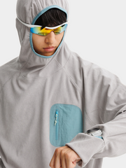 Crag - Moisture-Wicking High Neck Hoodie Base Layer