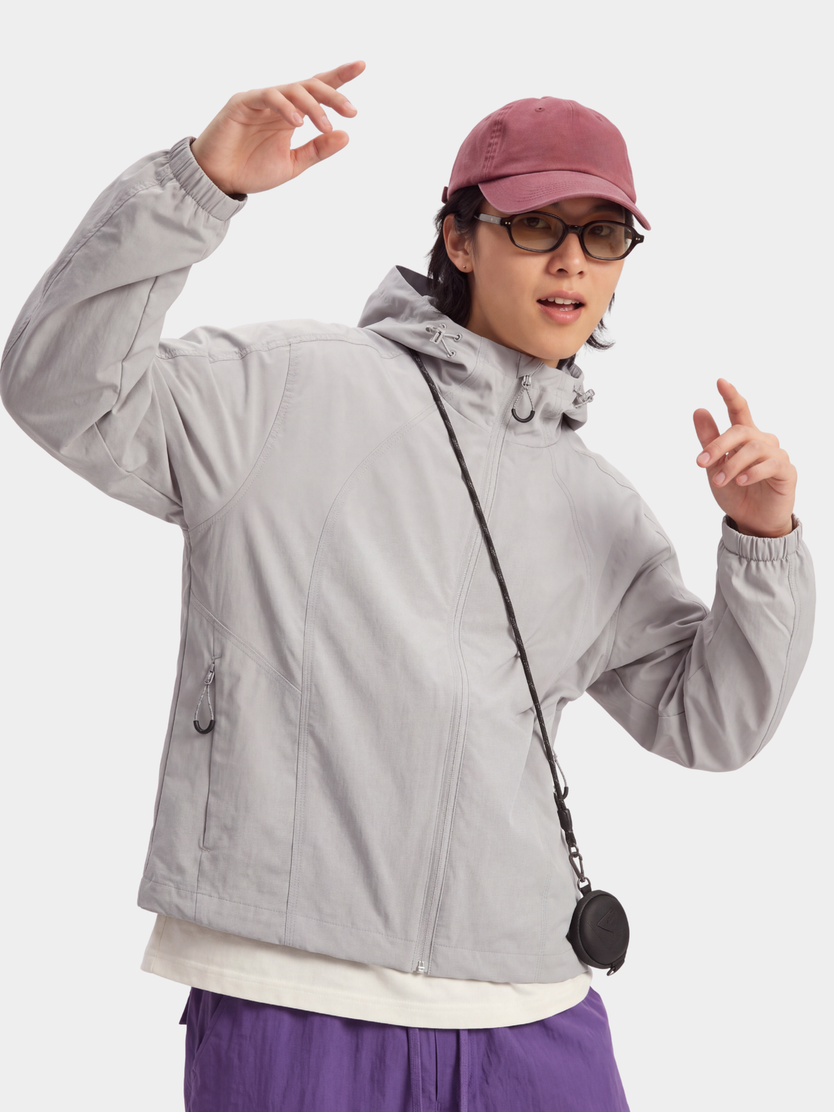 FrostStash - Water-Repellent & Wind-Resistant Shell Jacket