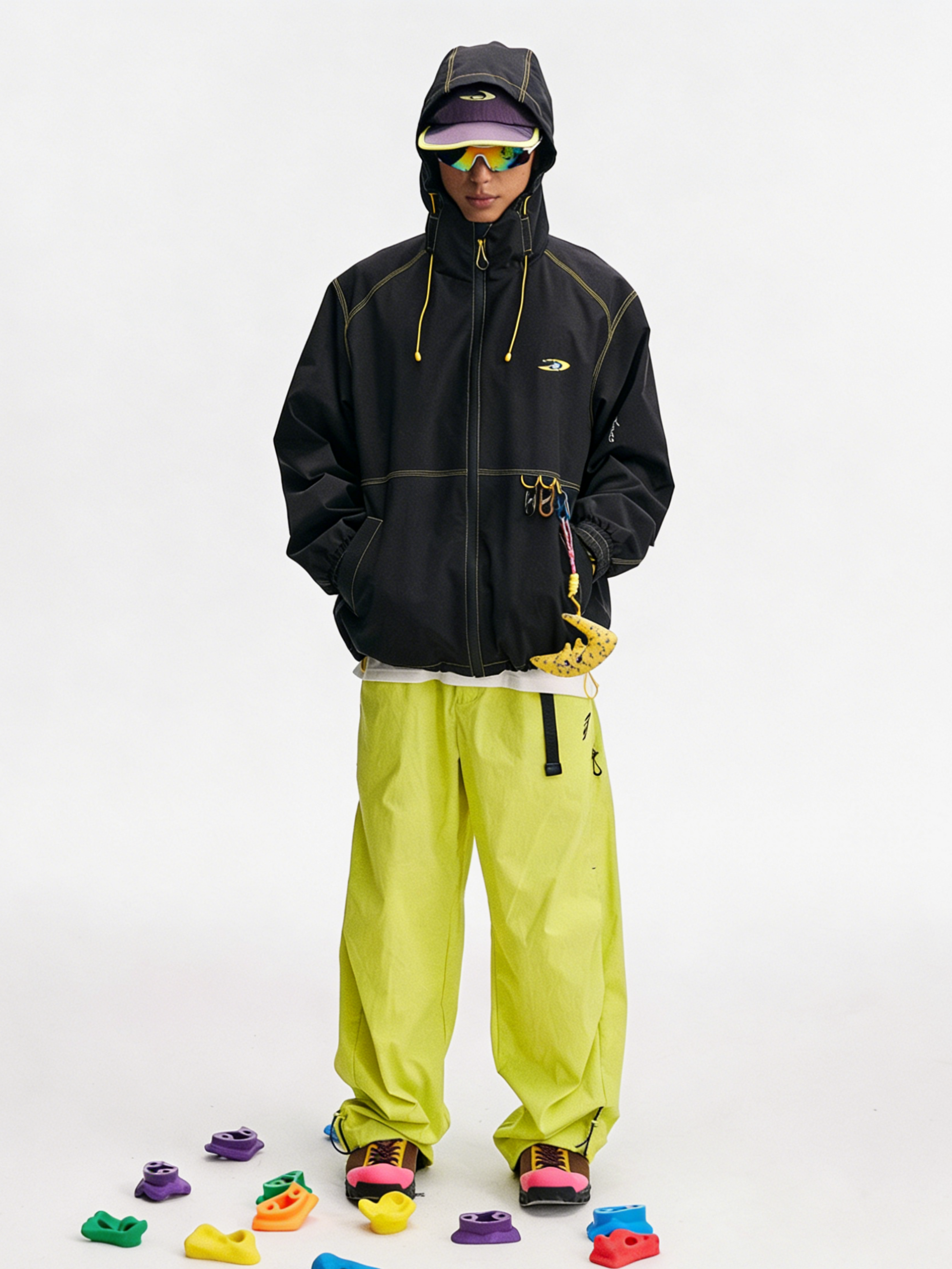 EchoDeck - Teflon® Triple-Defense Colorblock Drawstring Jacket