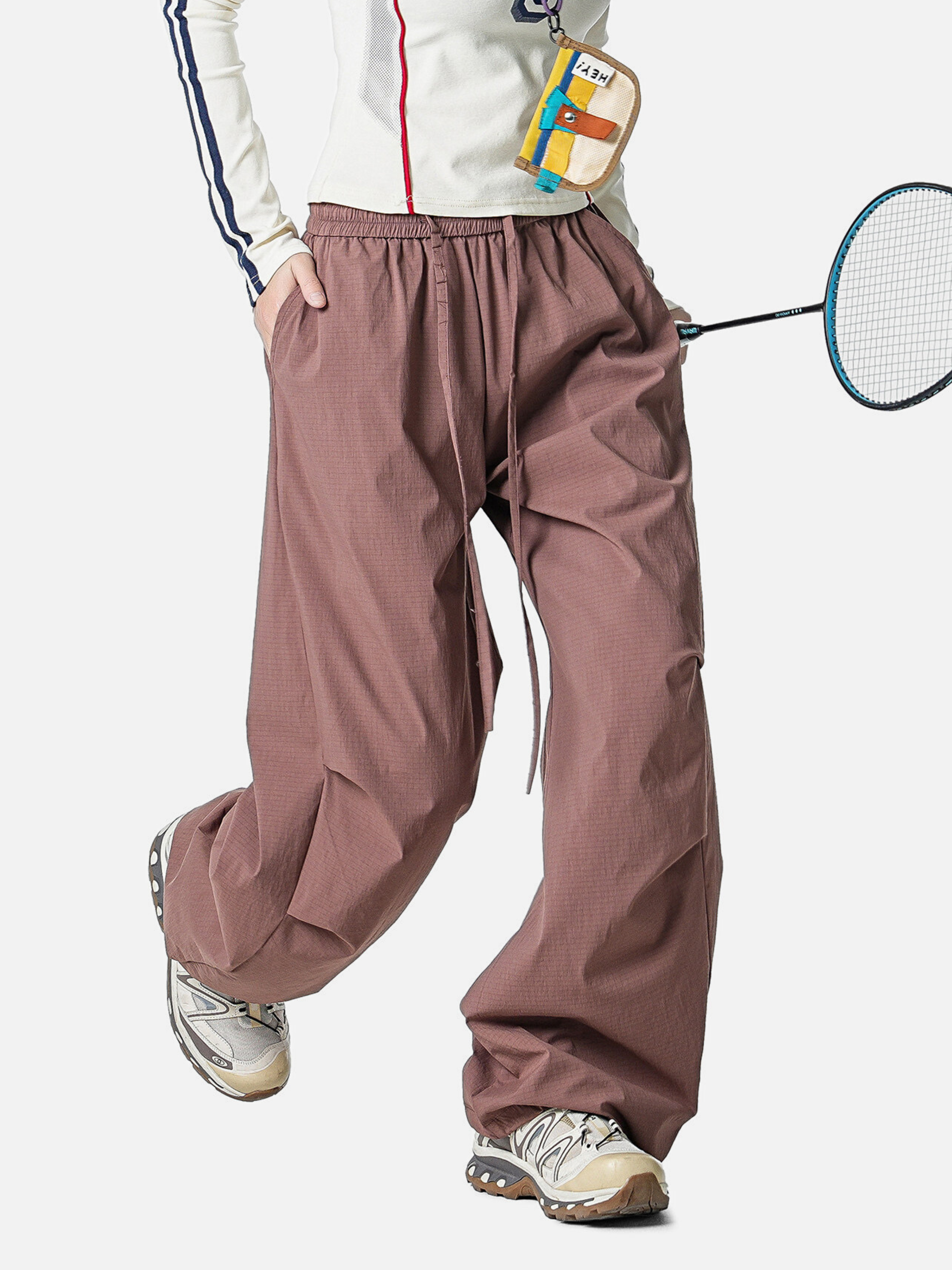 Hawkpeak - Unisex Water-Repellent Lightweight Wide-Leg Paratrooper Pants