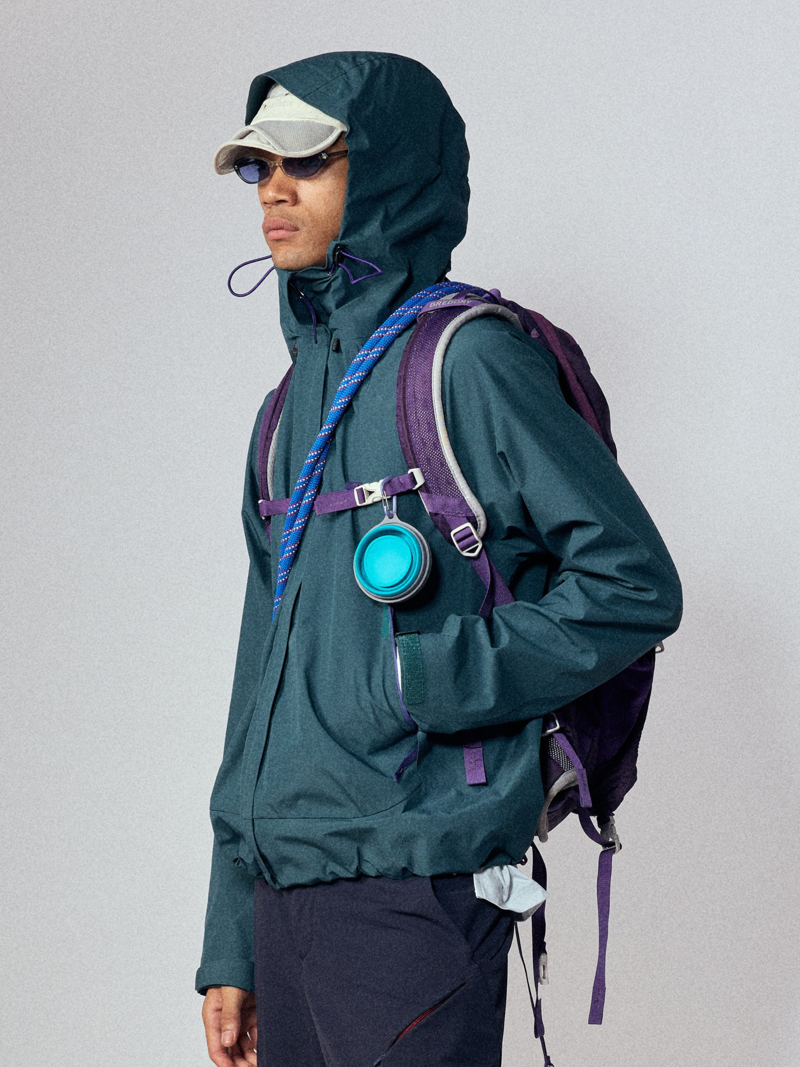 CampCooler - Men's Hooded Outdoor Shell Jacket