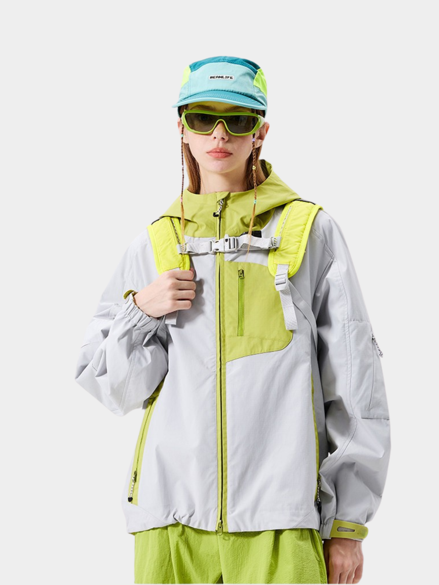 CougarSet - Unisex Lightweight 10K Waterproof Technical Hard Shell Jacket