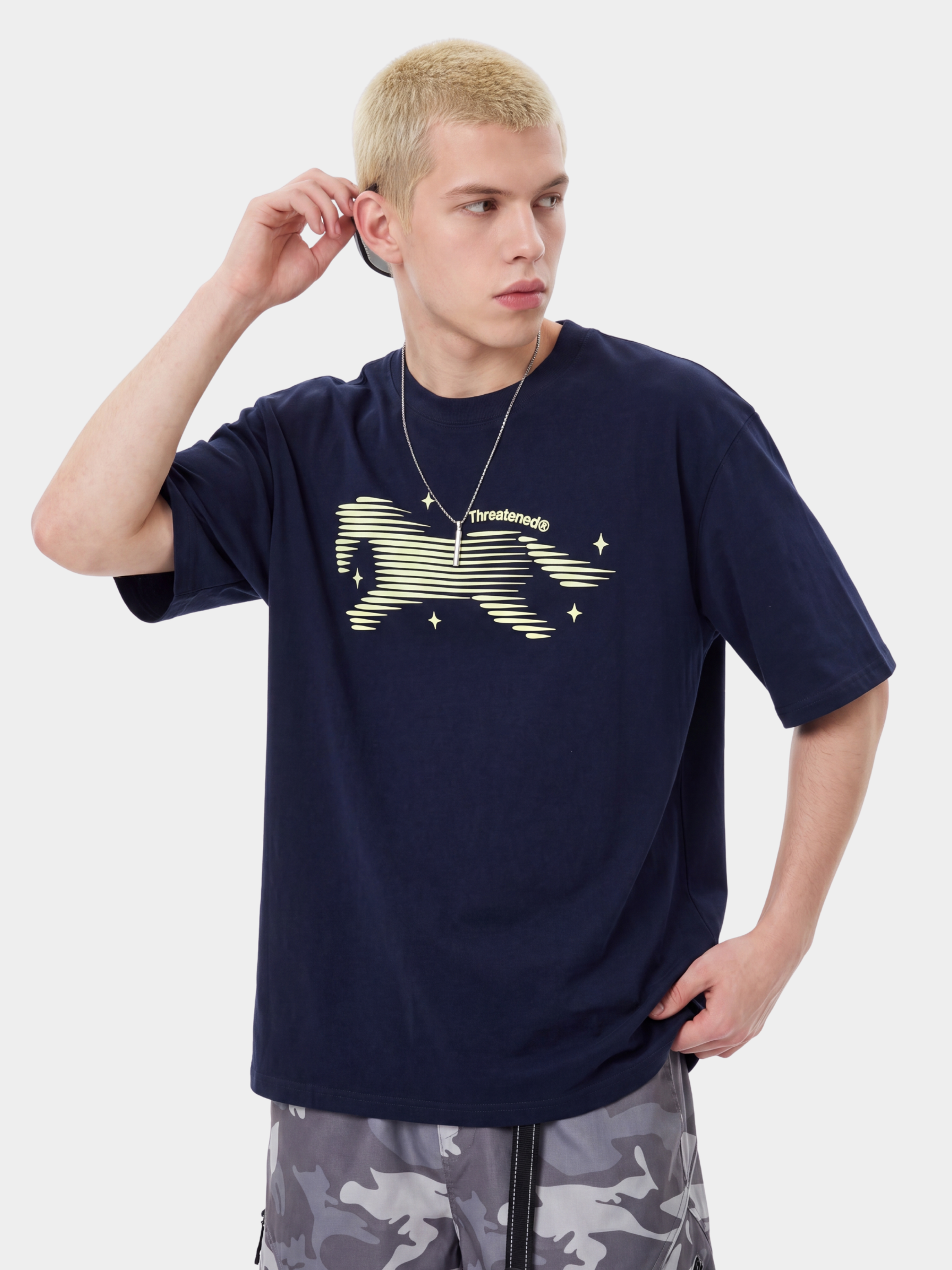 GallopTee - Unisex Graphic Print Relaxed Fit Short Sleeve T-Shirt