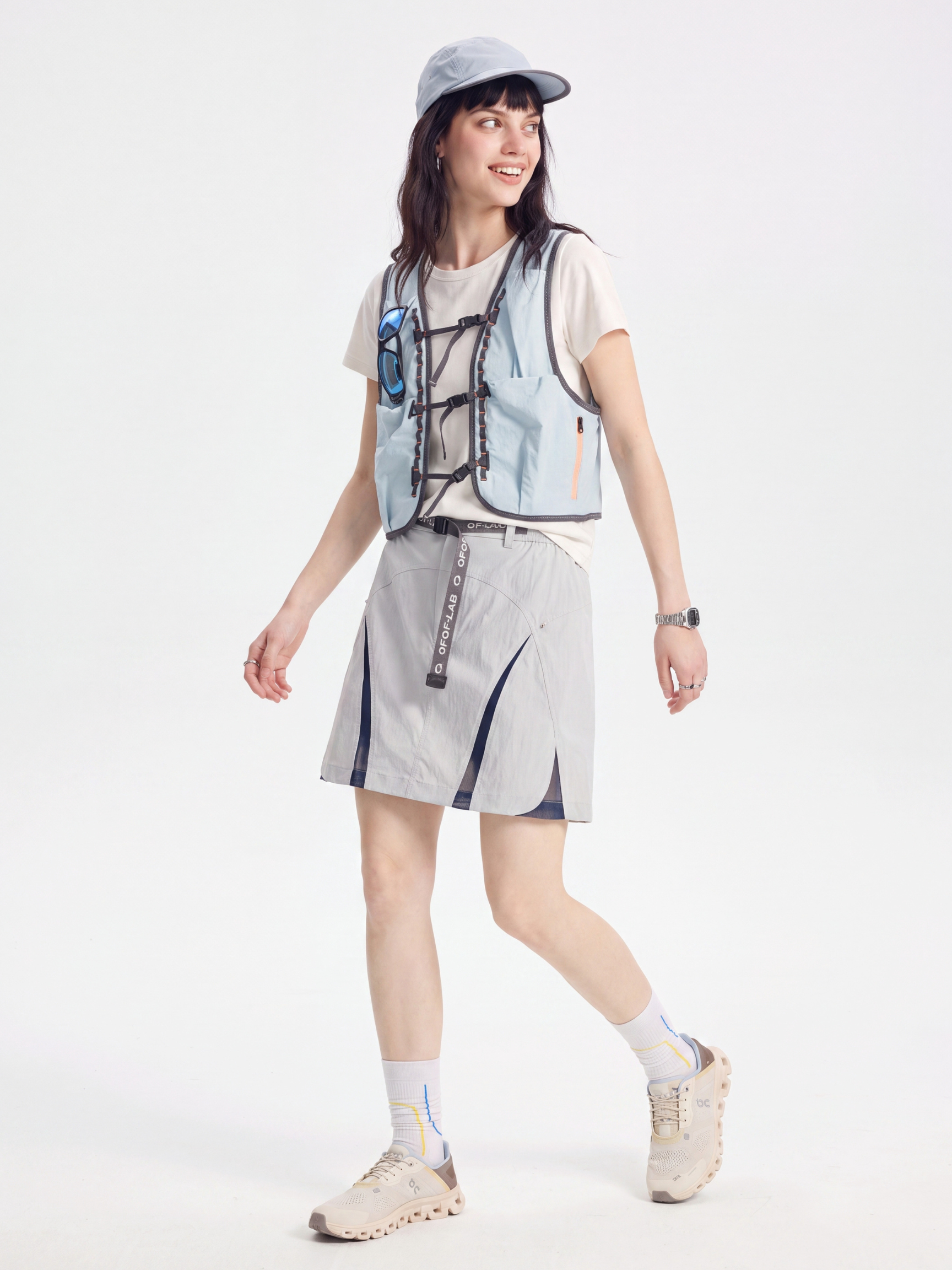 IrisVeil - Women's Water-Repellent Quick-Dry Active Skirt